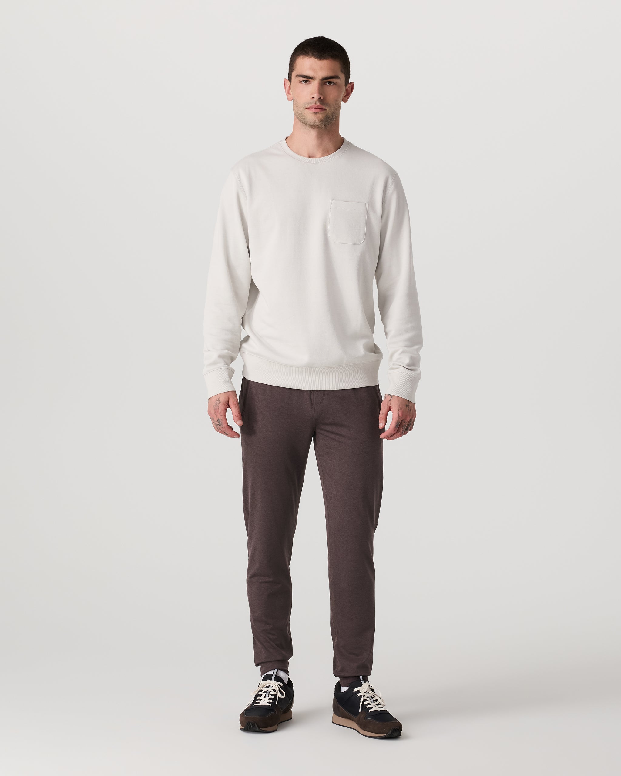 Ponto Performance Jogger 30 | Sangria Heather - Image 3