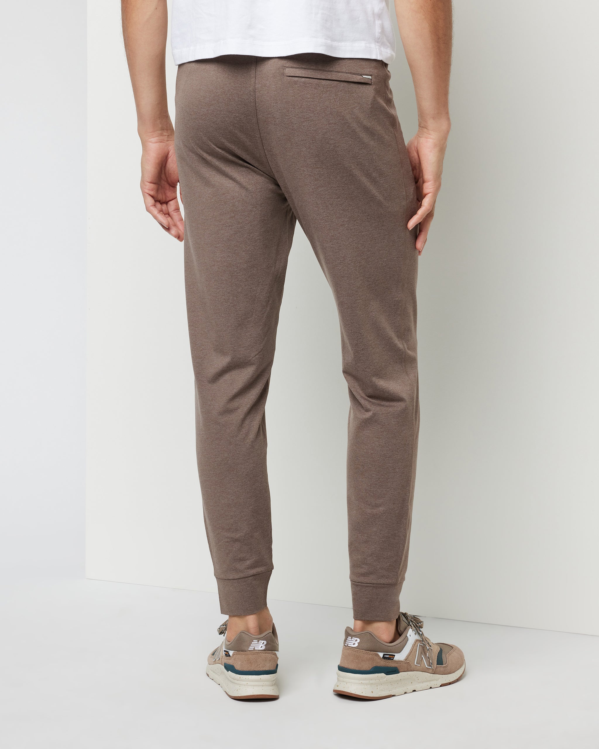 Ponto Performance Jogger | Fossil Heather - Image 3