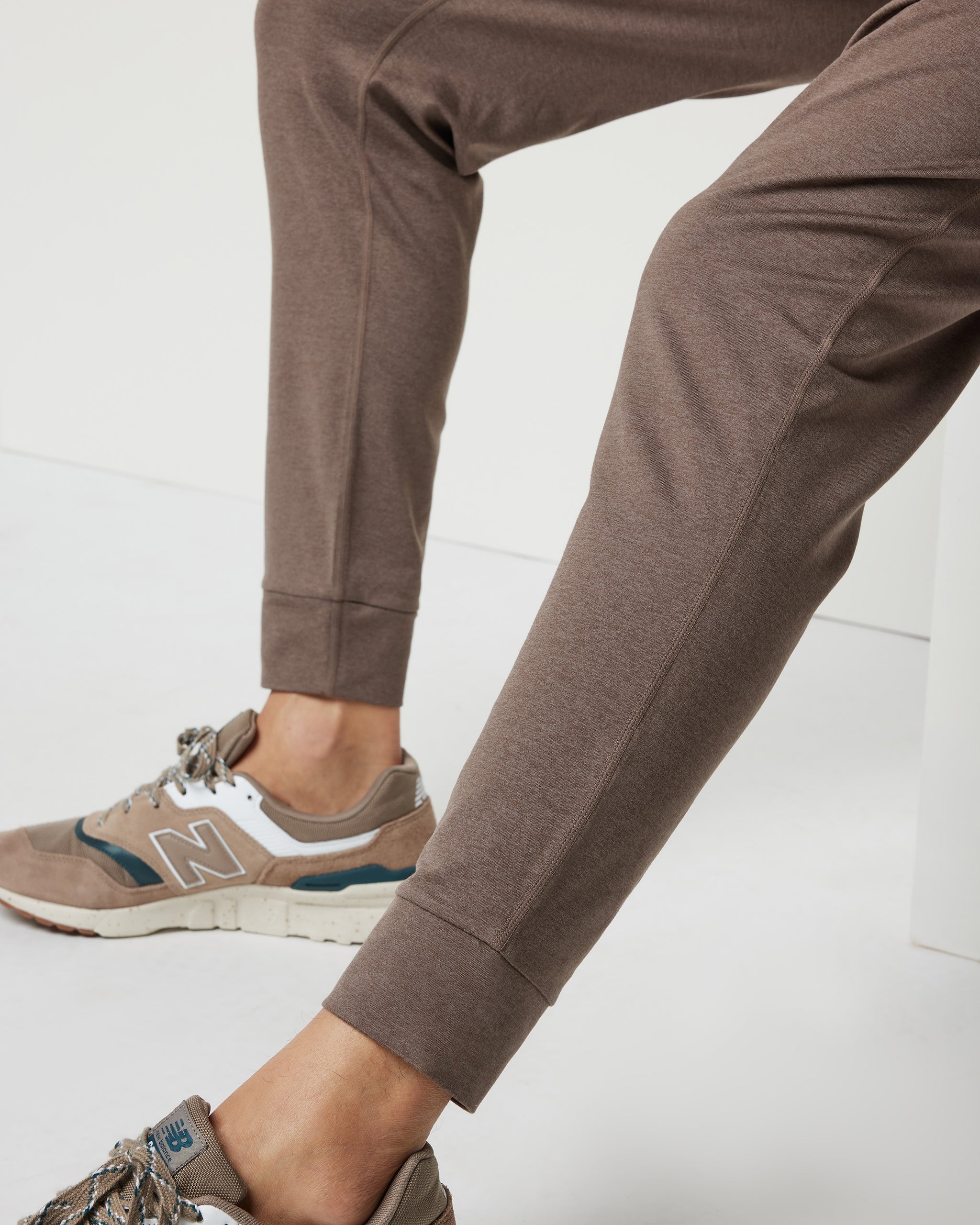 Ponto Performance Jogger | Fossil Heather - Image 2