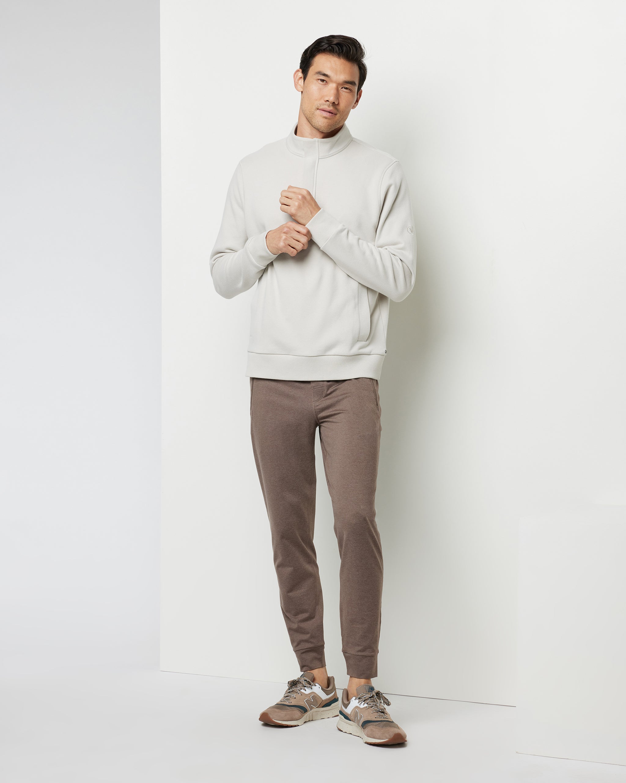 Ponto Performance Jogger | Fossil Heather - Image 4