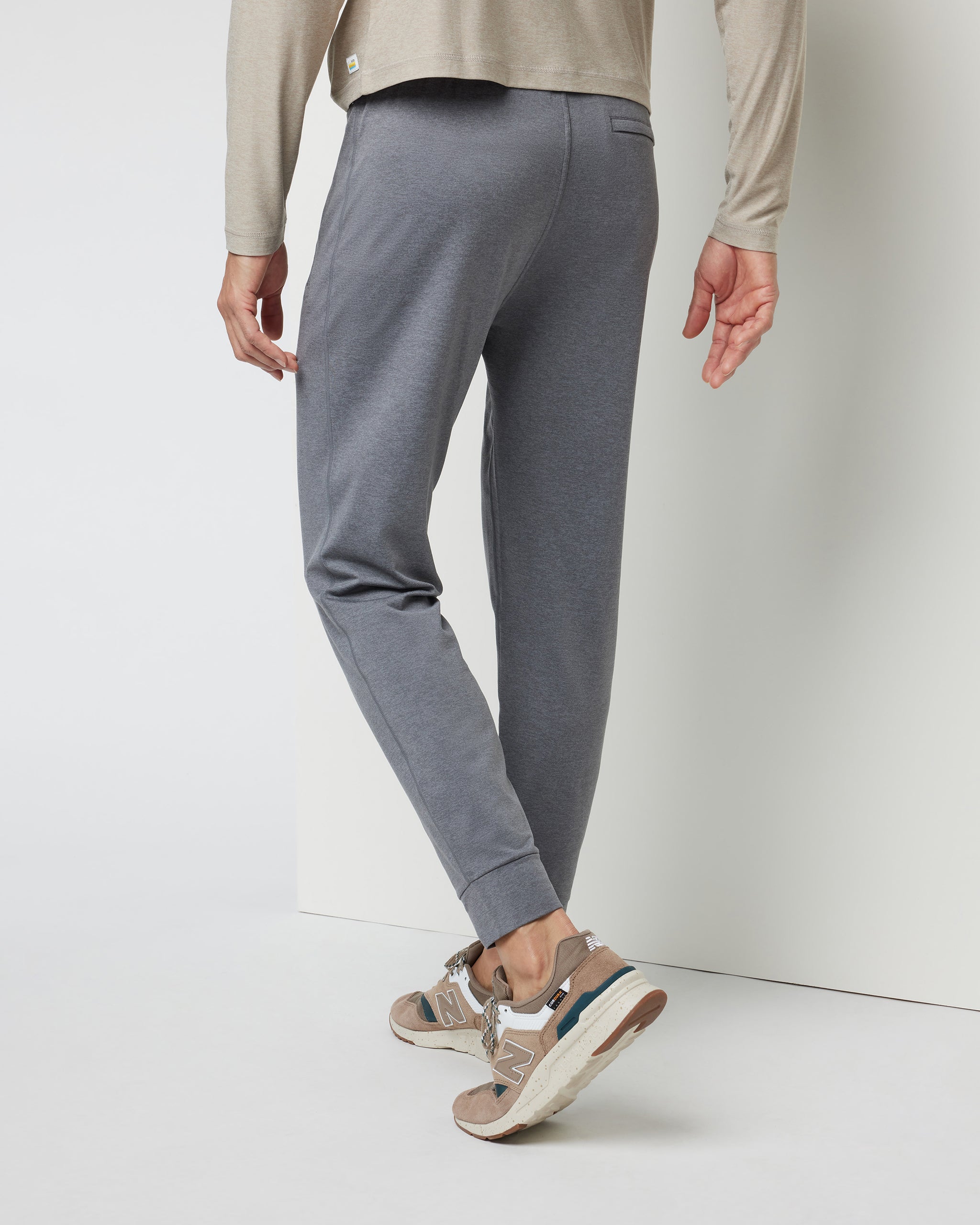 Ponto Performance Jogger | Zinc Heather - Image 2