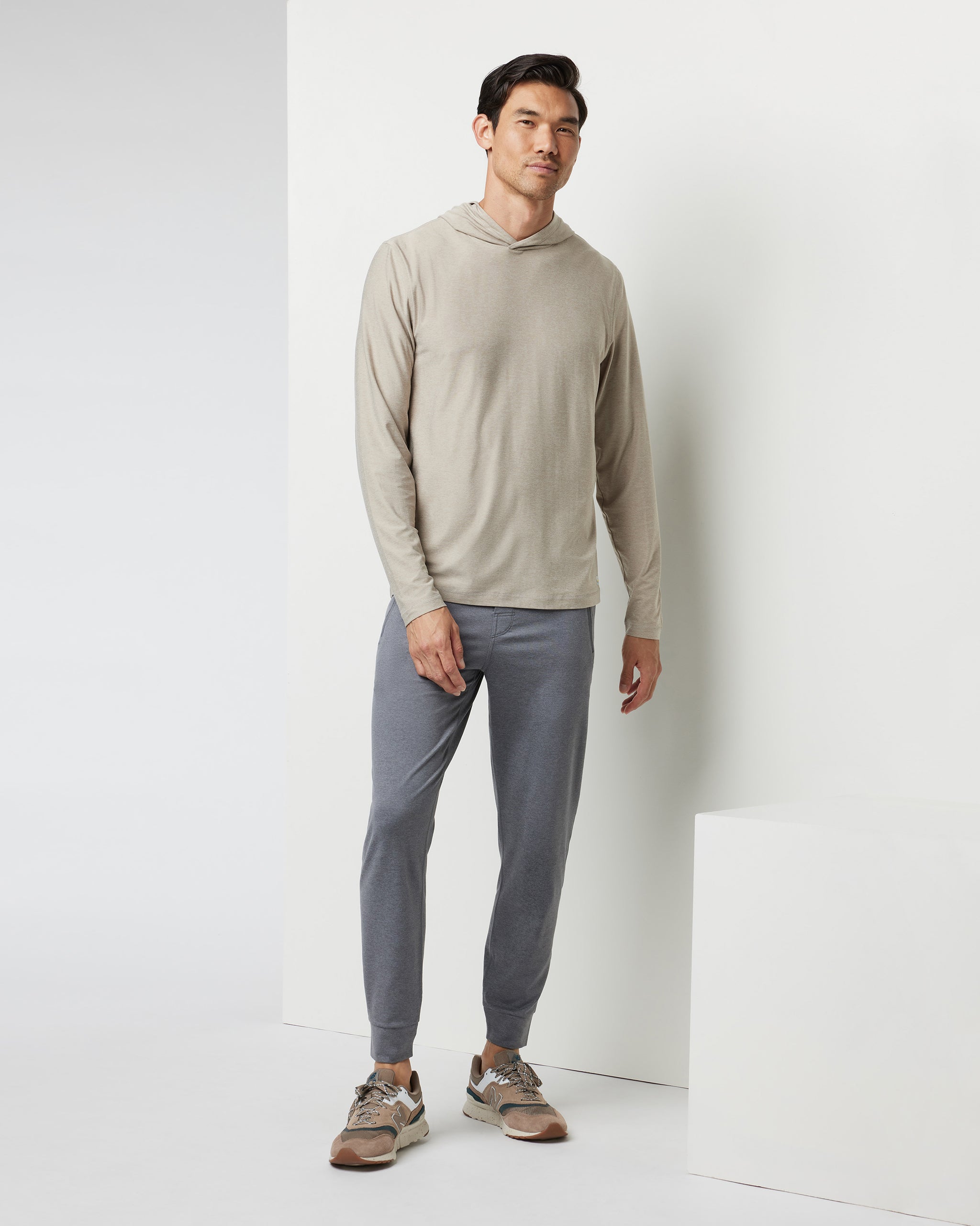 Ponto Performance Jogger | Zinc Heather - Image 3