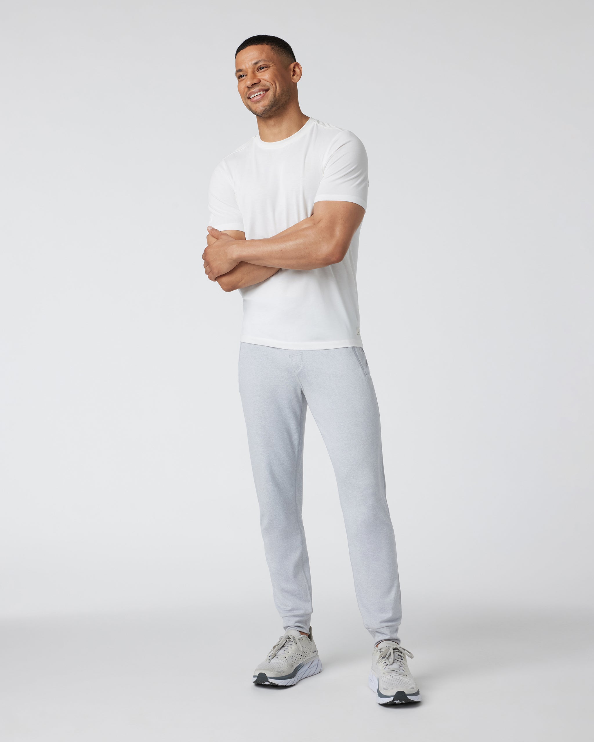 Ponto Performance Jogger | Platinum Heather - Image 5