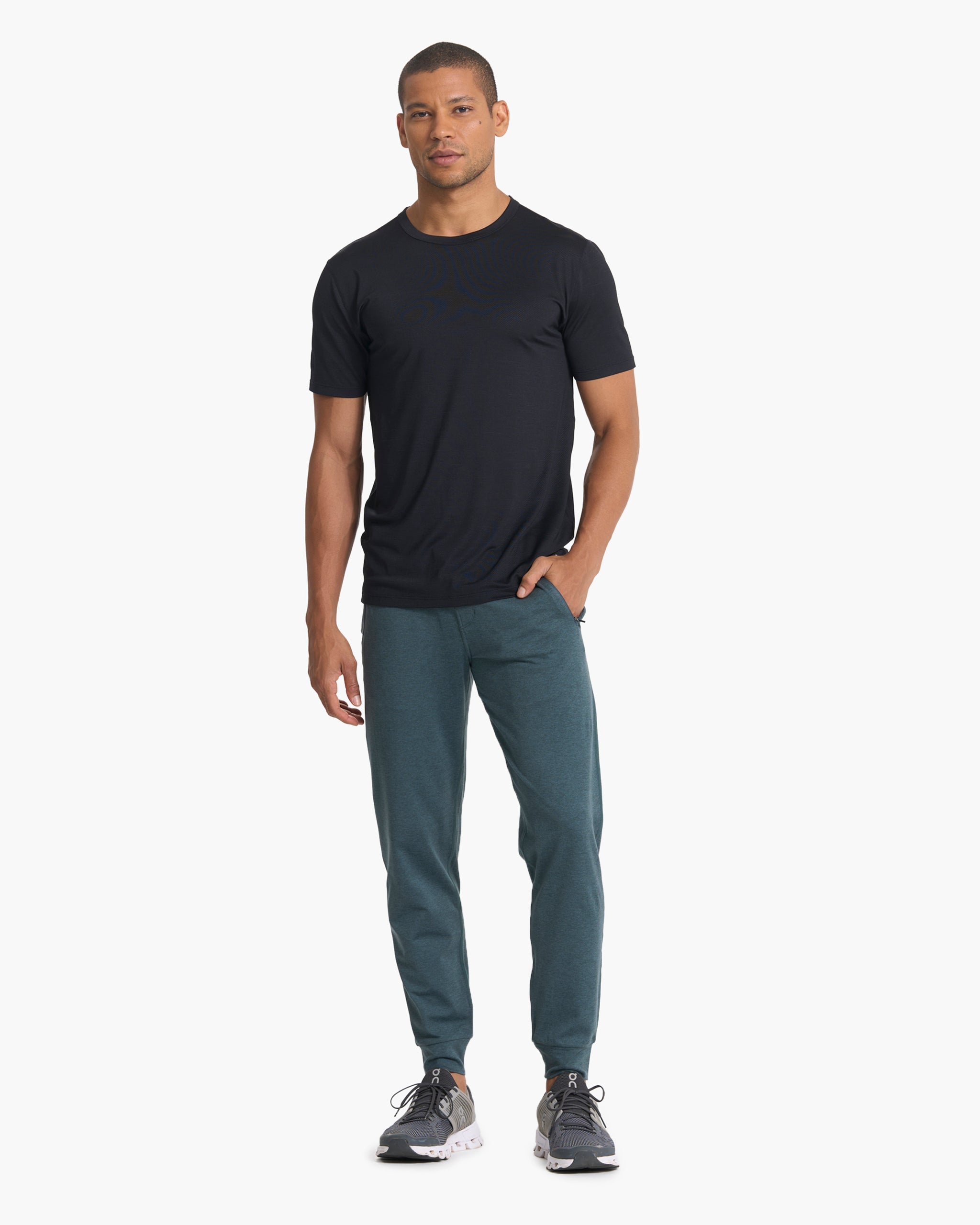 Ponto Performance Jogger | Stone Heather - Image 4