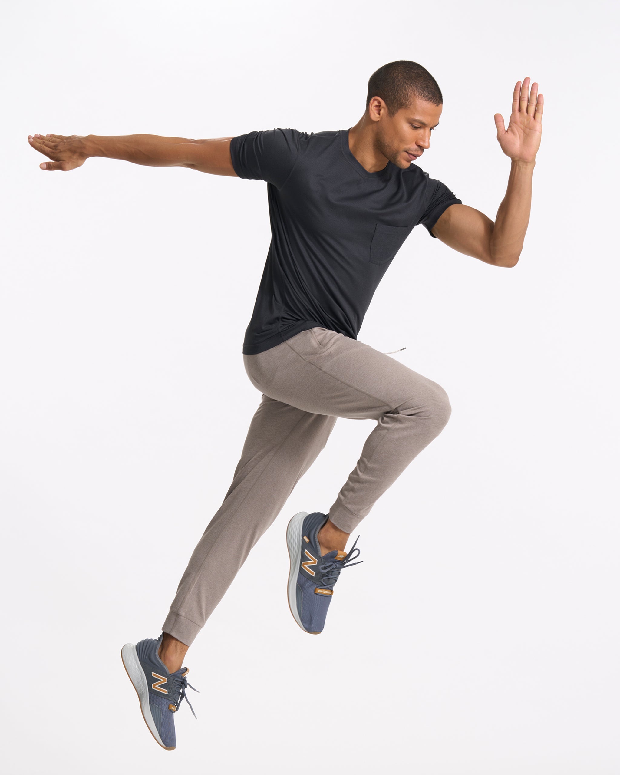 Ponto Performance Jogger | Walnut Heather - Image 4