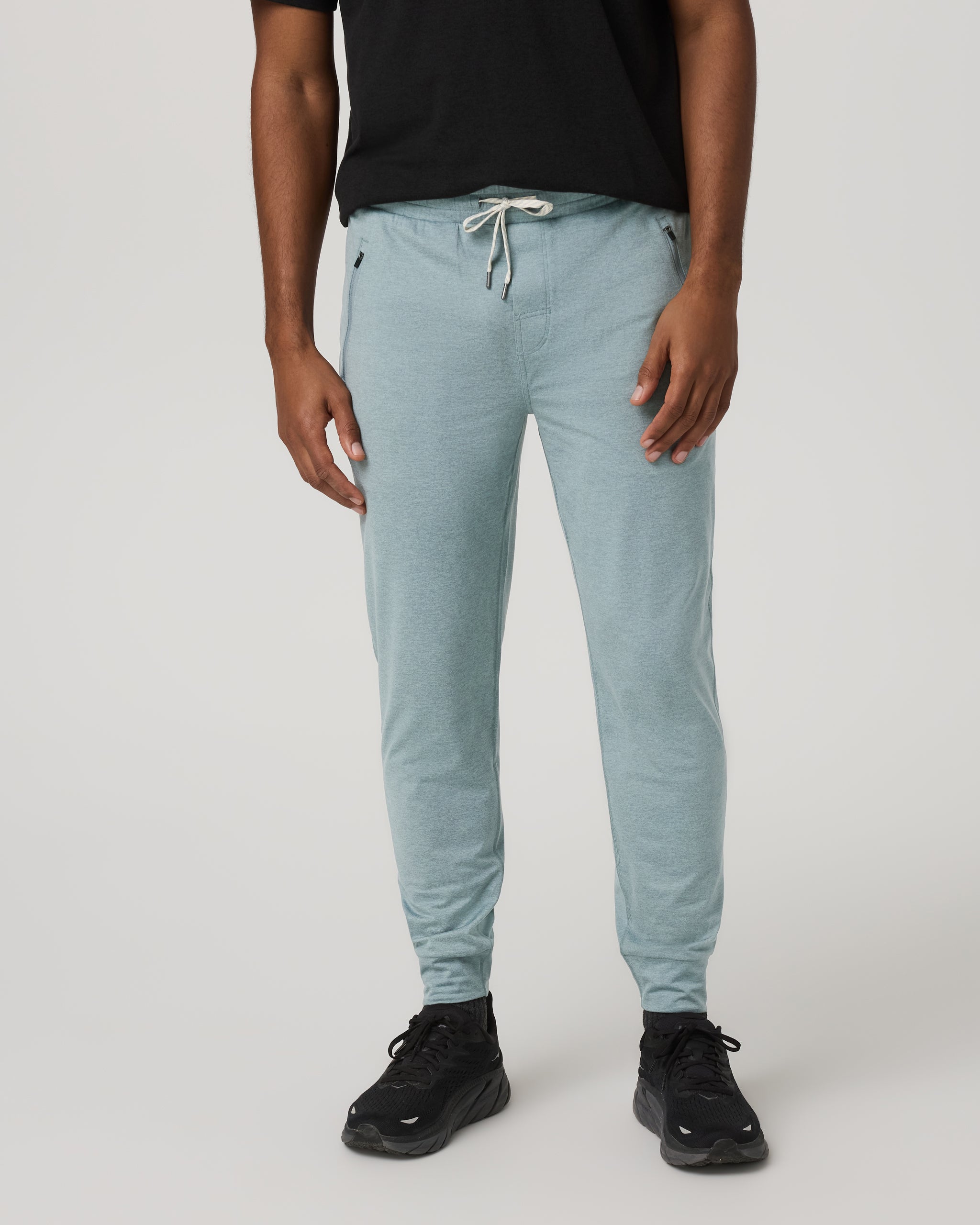 Ponto Performance Jogger | Misty Blue Heather - Image 2
