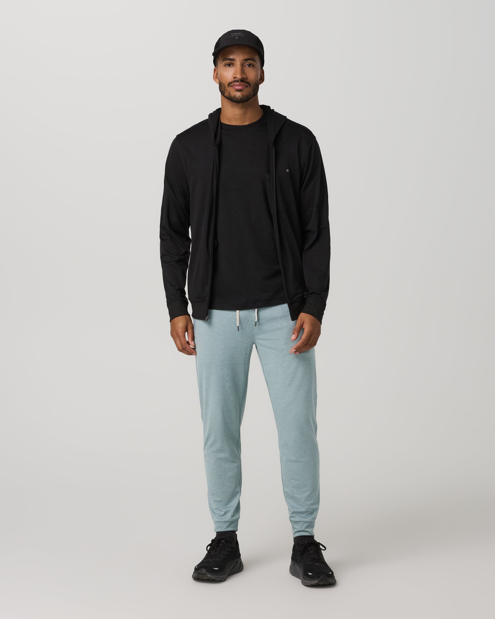 Ponto Performance Jogger | Misty Blue Heather - Image 3