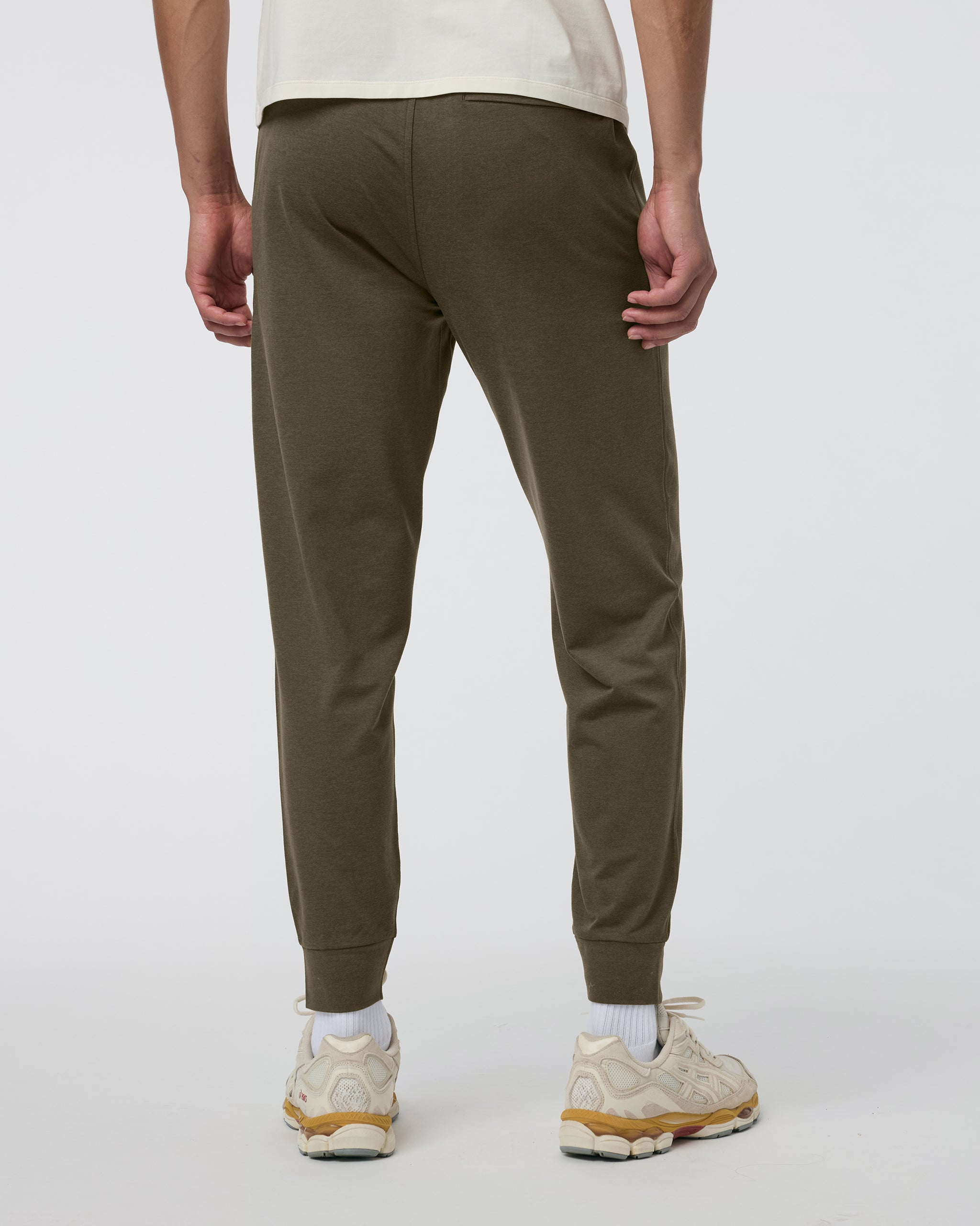 Ponto Performance Jogger | Moss Green Heather - Image 4