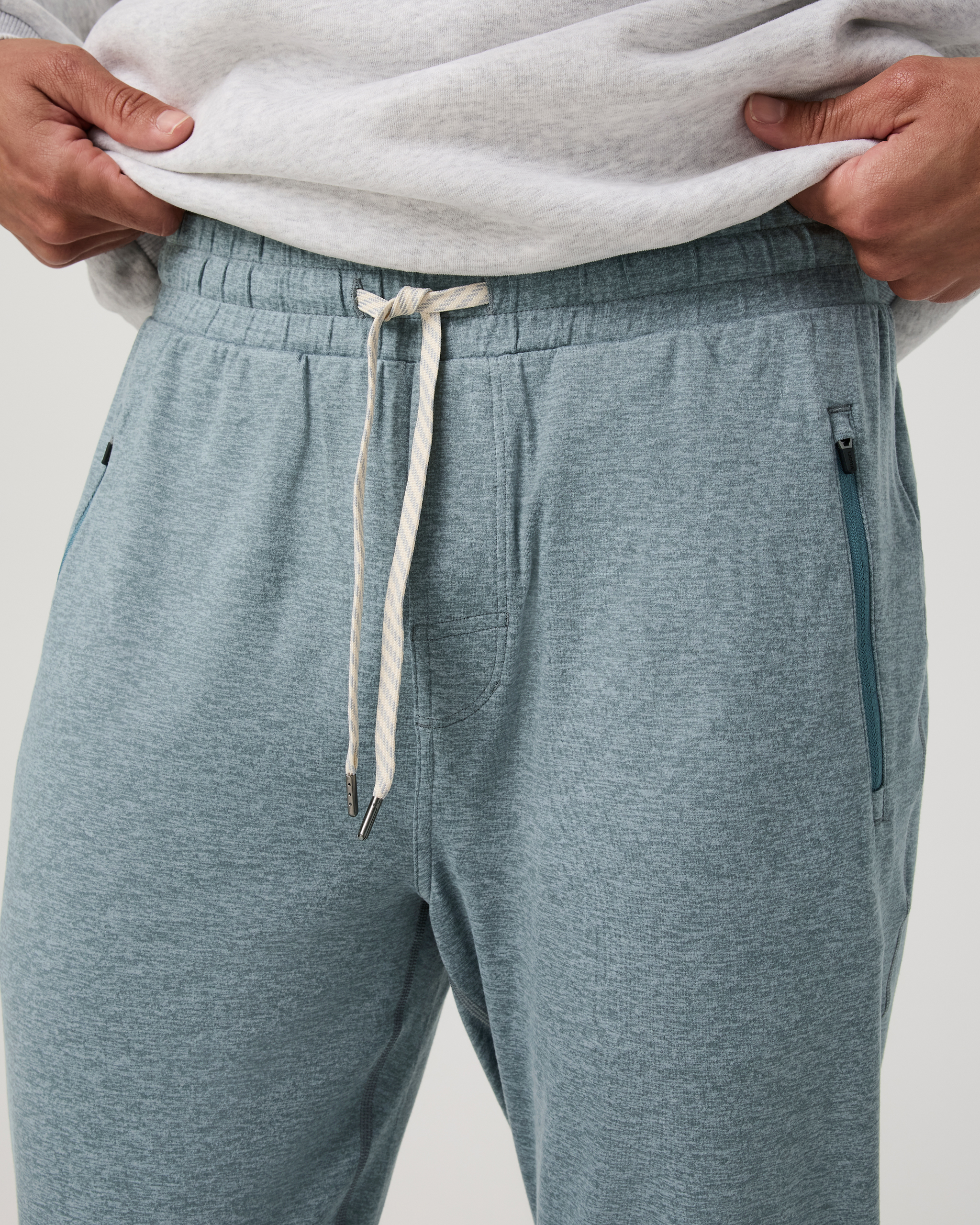 Ponto Performance Jogger | Foggy Blue Heather - Image 2