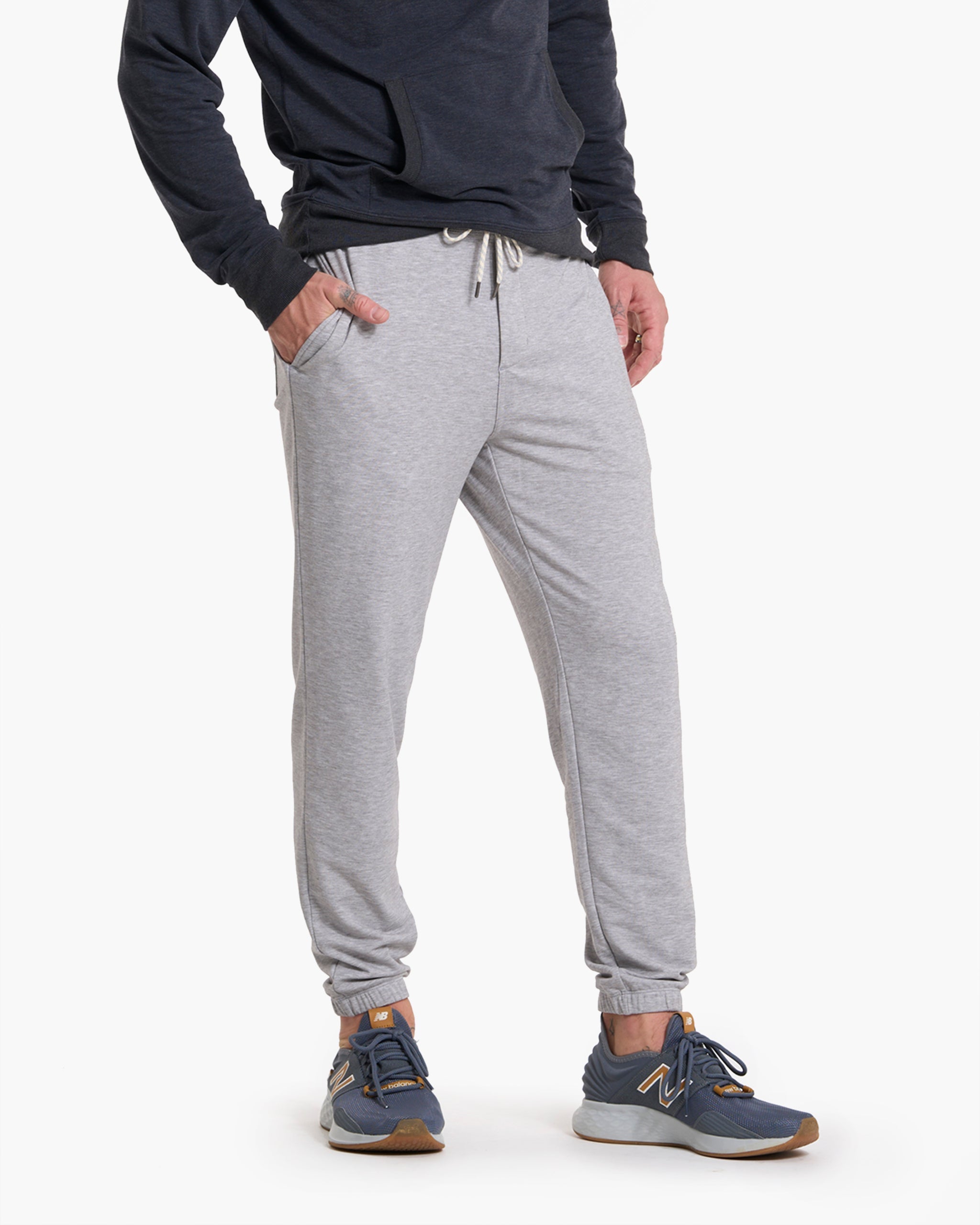 Austin Sweatpant | Light Heather Grey - Image 2