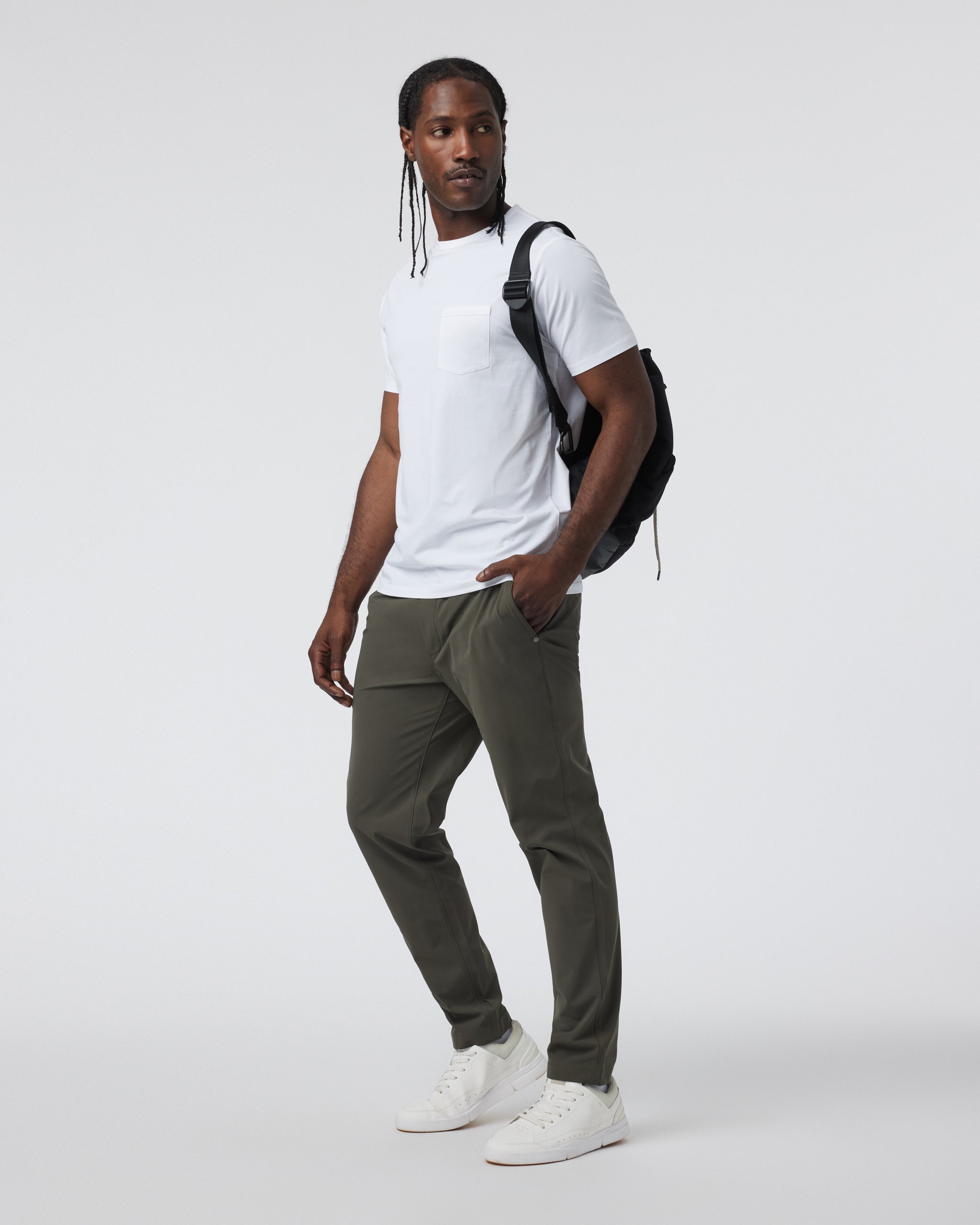 Vuori Meta™ Elastic Waist Pant | Dark Oregano