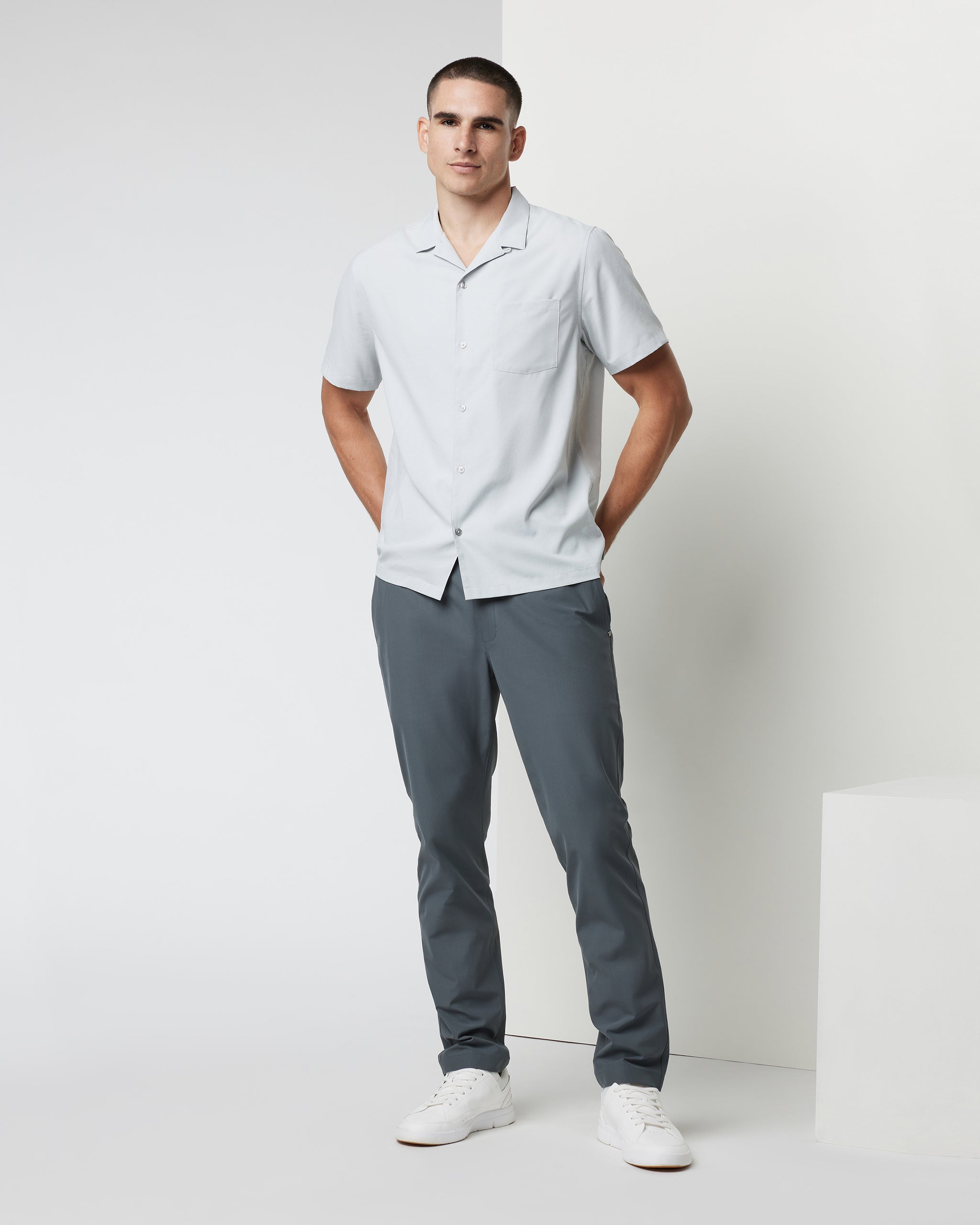 Vuori Meta™ Elastic Waist Pant | Shale - Image 3