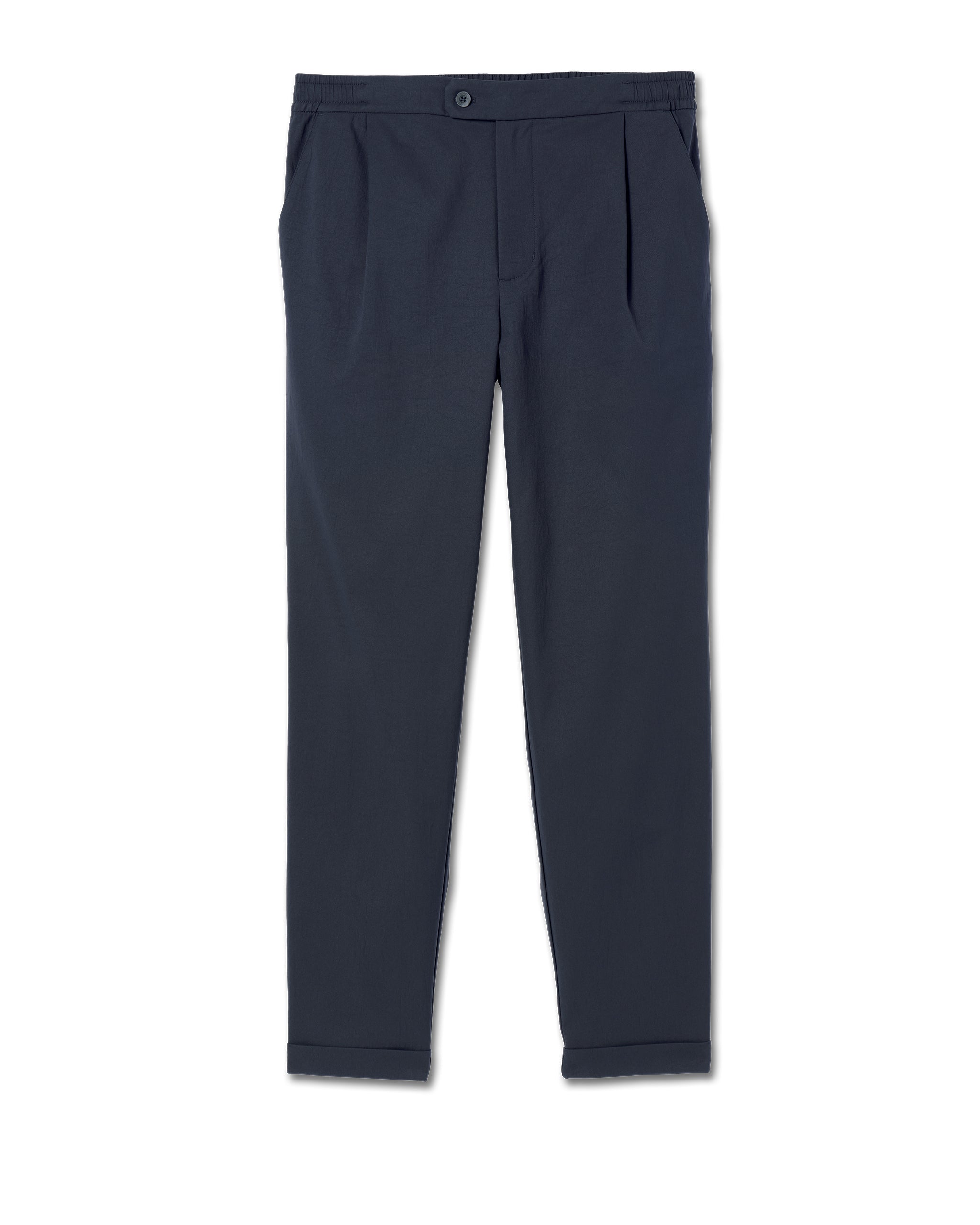Cascade Elastic Waist Trouser | Navy - Image 6