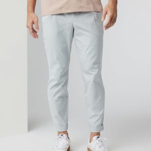 Cascade Elastic Waist Trouser | Sky Grey