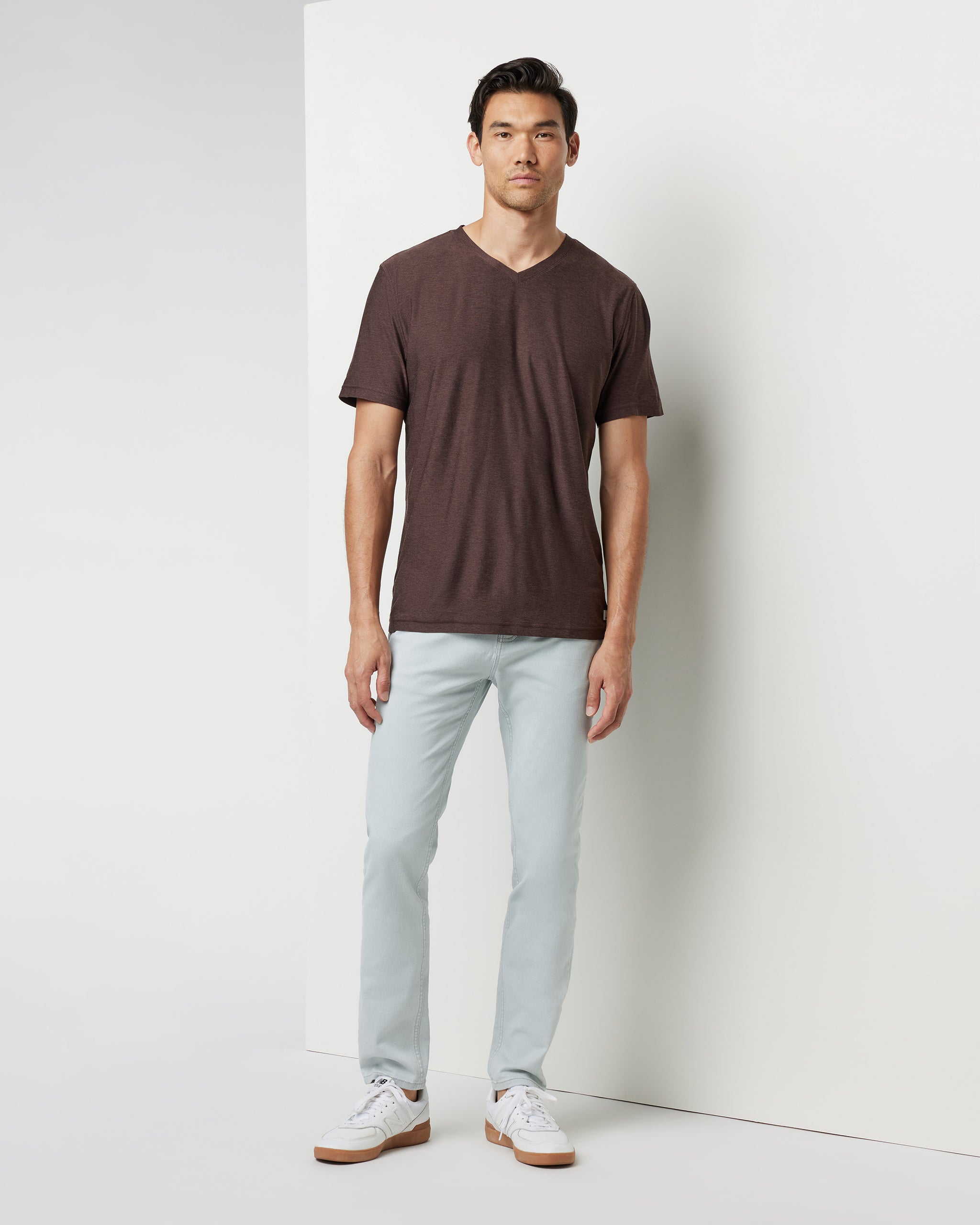 Benton Stretch Twill Pant | Sky Grey - Image 3