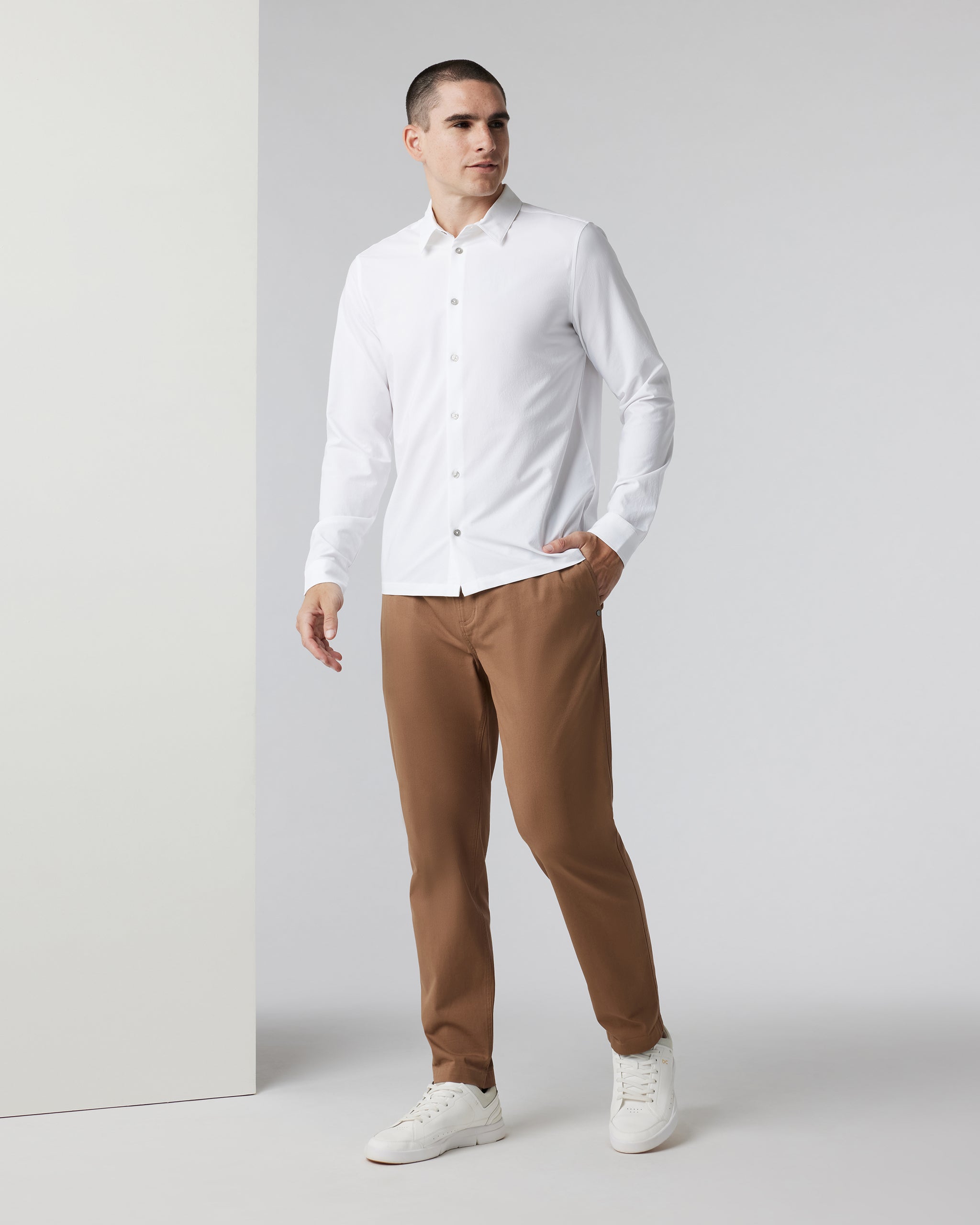 All Ways Elastic Waist Pant | Pecan - Image 4