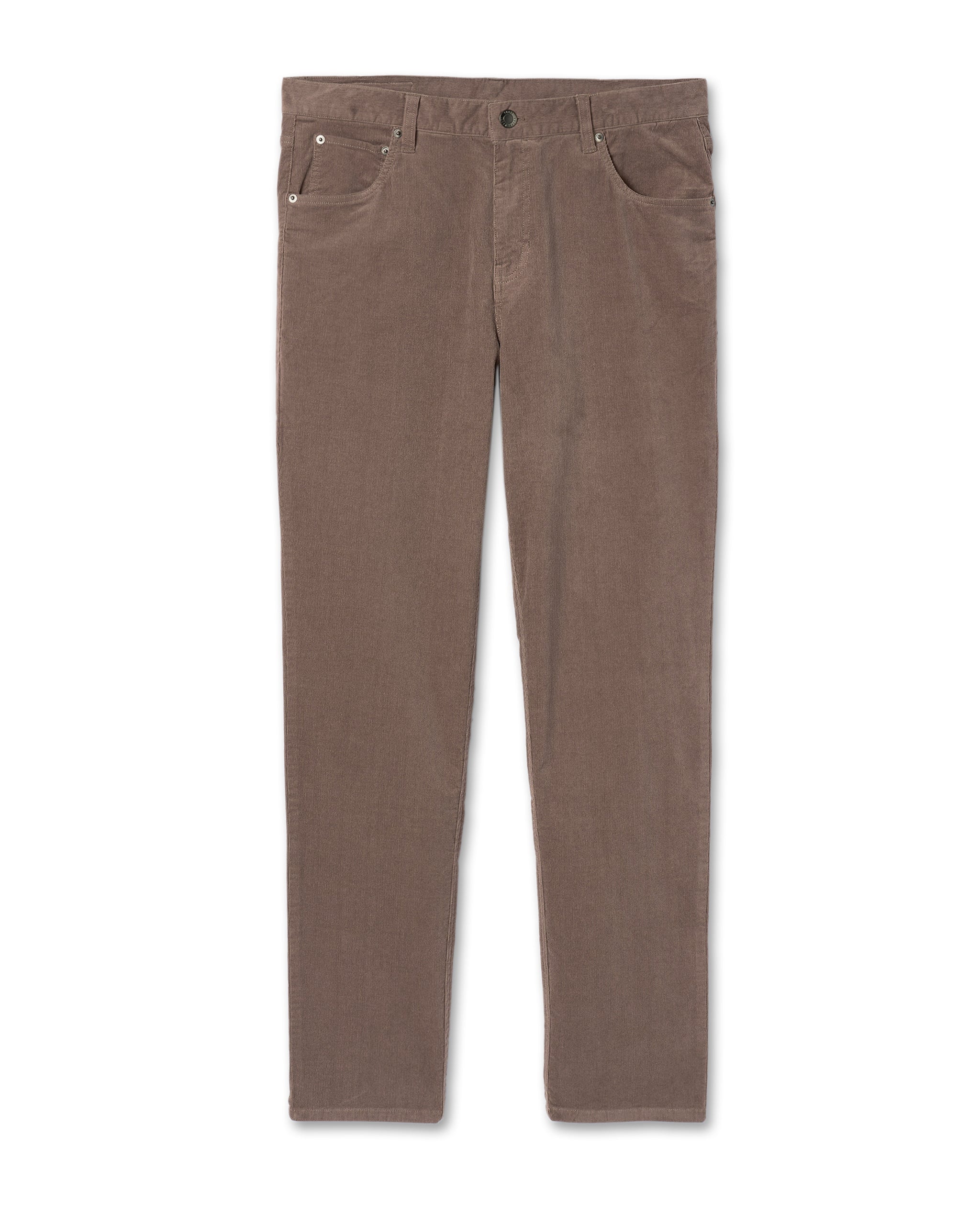 Optimist 5-Pocket Cord Pant Athletic Slim Fit | Chocolate Milk - Image 4