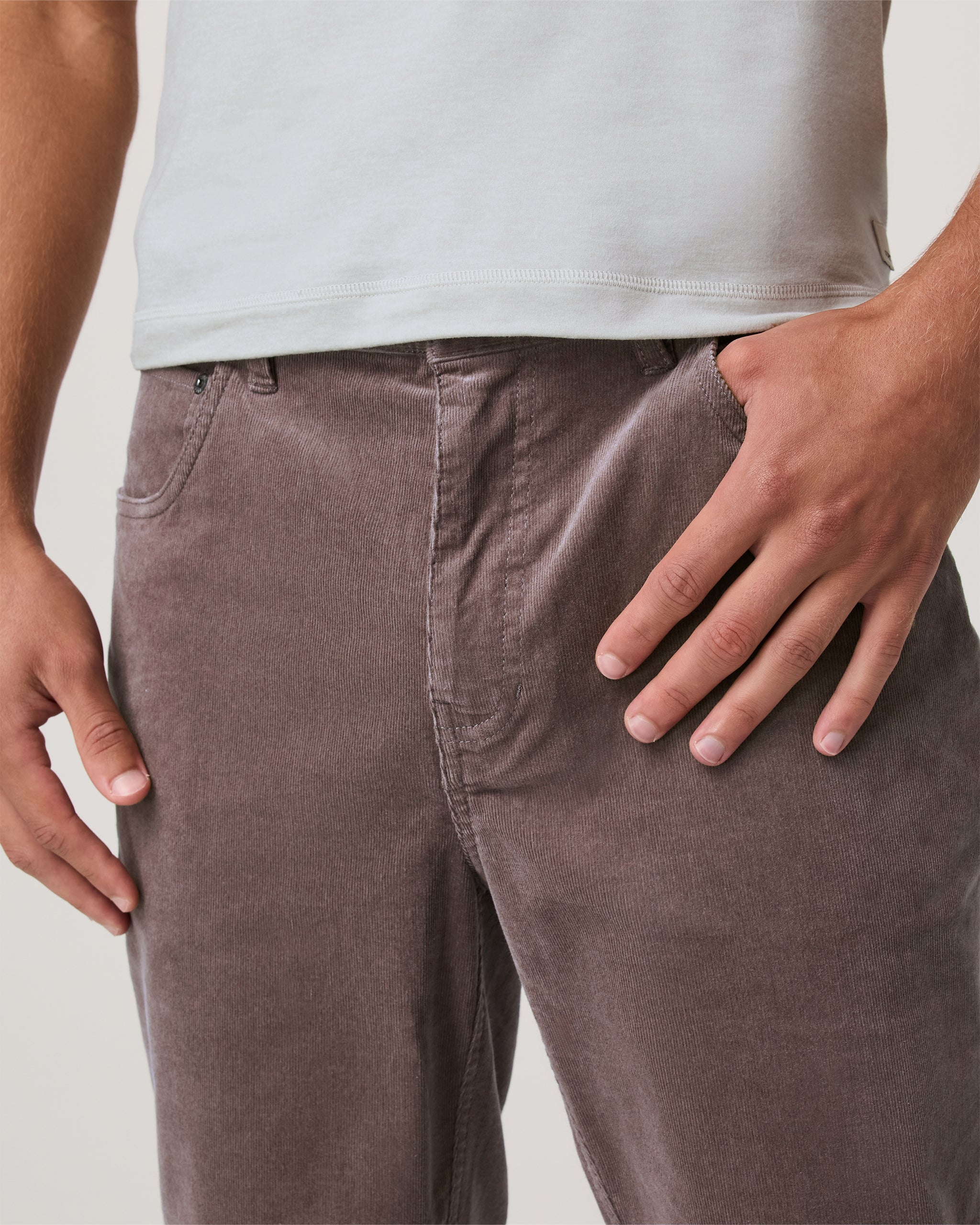 Optimist 5 Pocket Cord Pant Athletic Slim Fit | Huckleberry - Image 2