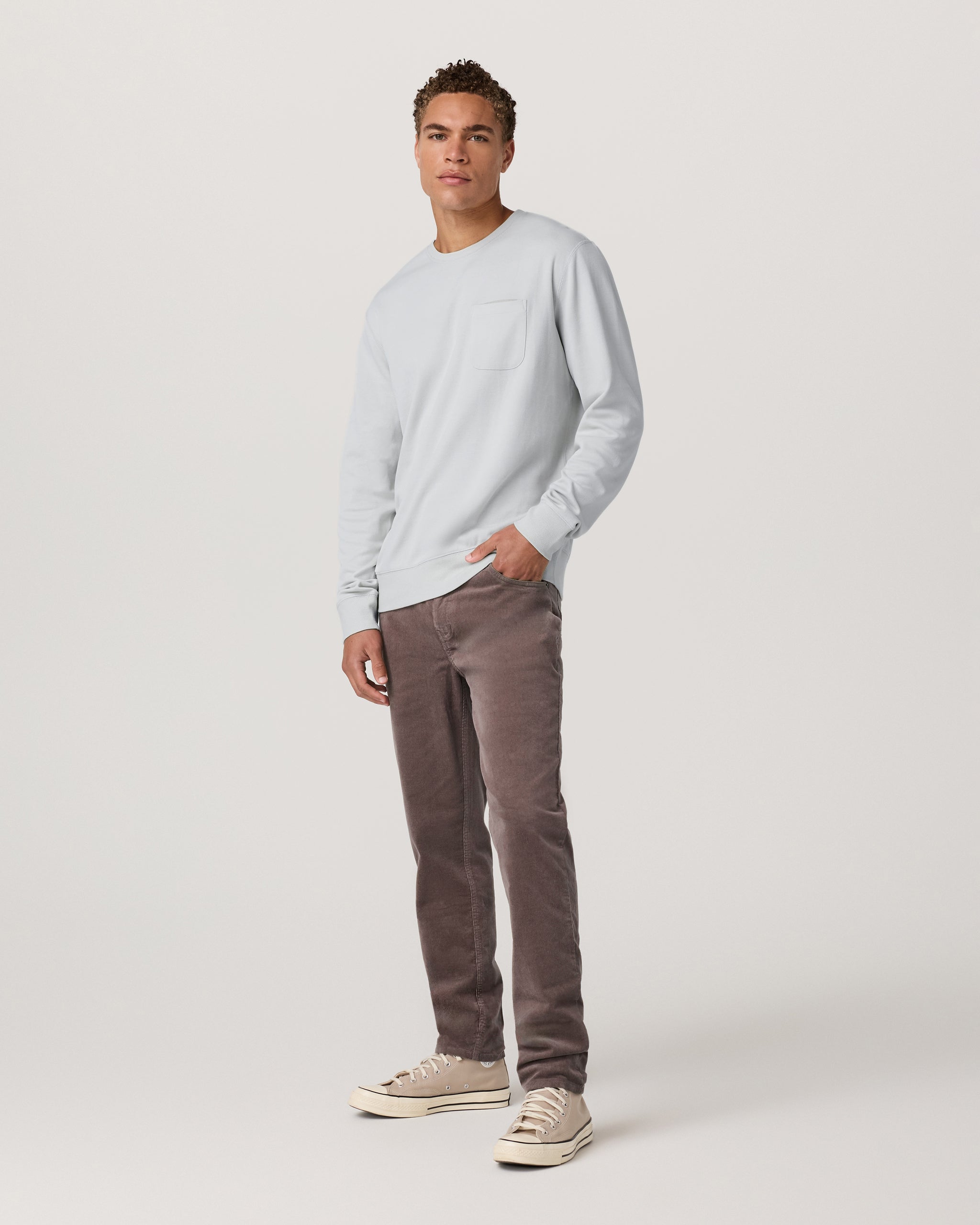 Optimist 5 Pocket Cord Pant Athletic Slim Fit | Huckleberry - Image 4