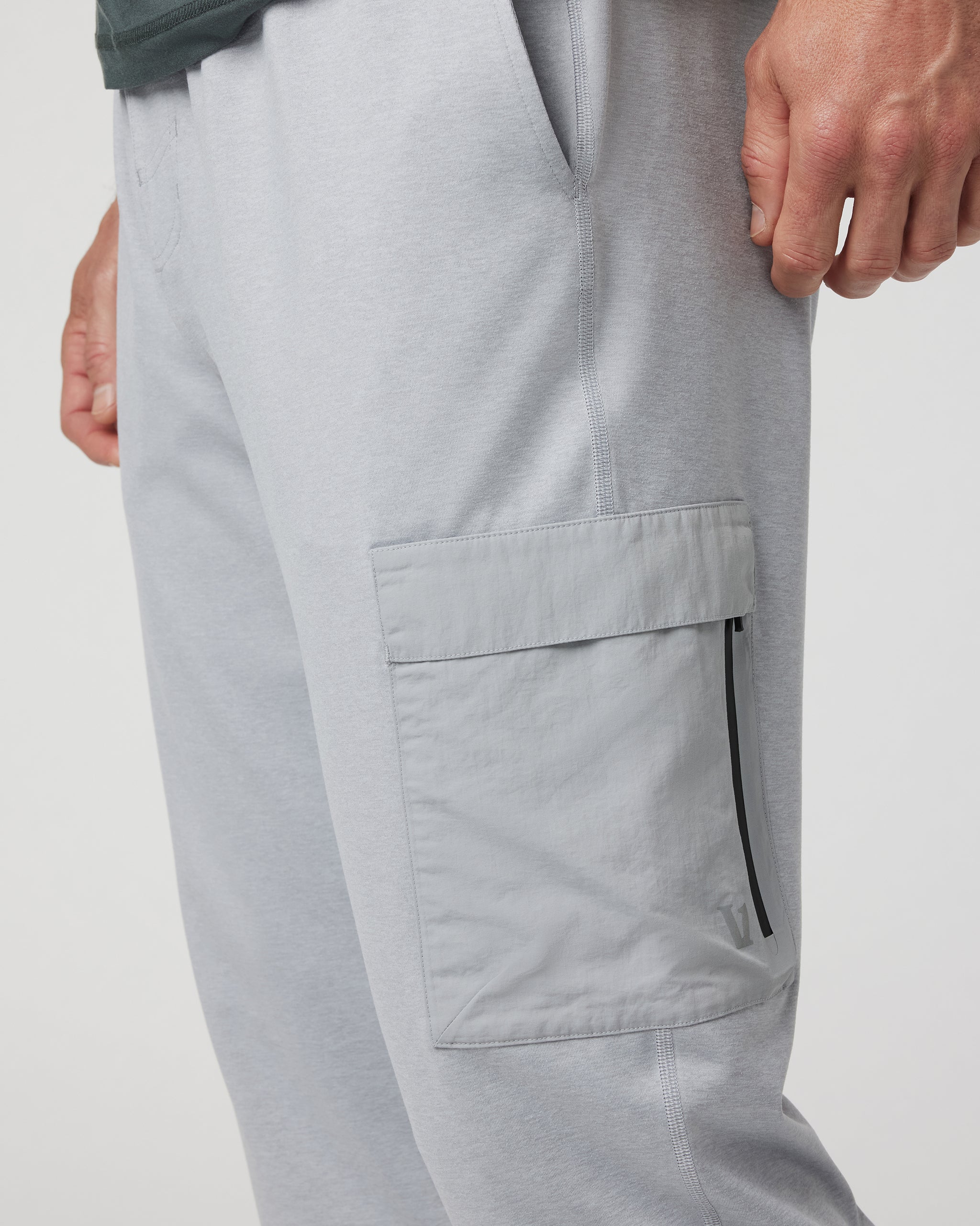 Sunday Utility Jogger | Platinum Heather - Image 2