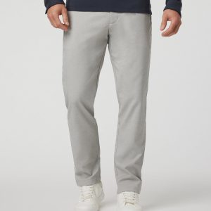 Zurich Elastic Waist Trouser | Light Heather Grey