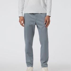 Fletcher Elastic Waist Pant Athletic Slim Fit 30 | Dusty Blue