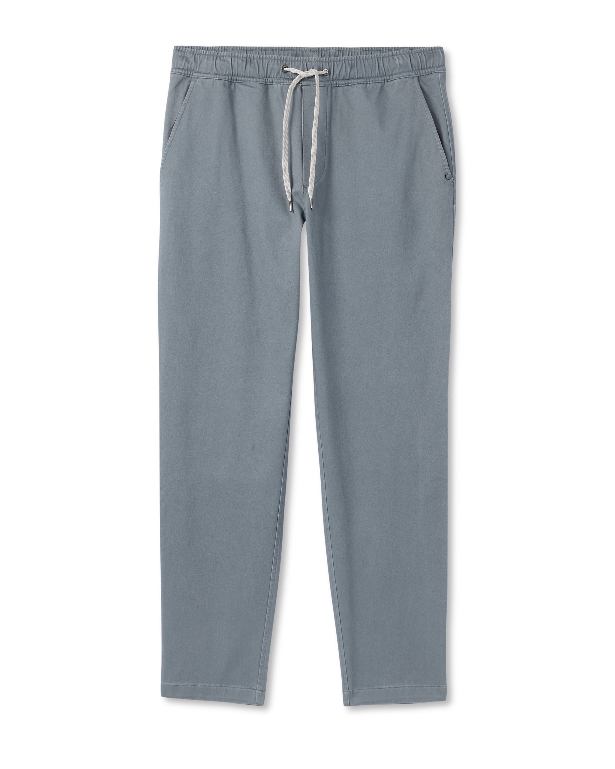 Fletcher Elastic Waist Pant Athletic Slim Fit 30 | Dusty Blue - Image 6
