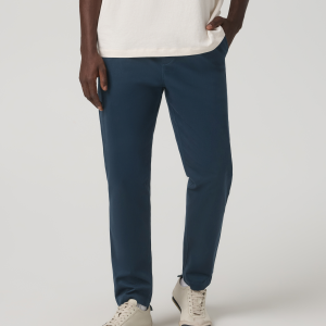 Fletcher Elastic Waist Pant Athletic Slim Fit 30 | Ocean Blue
