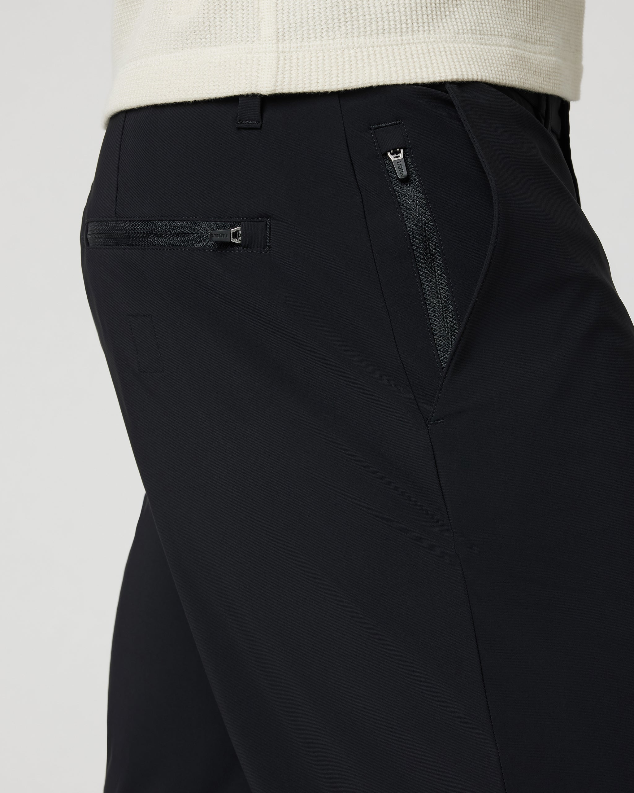 Fleet Chino Pant Athletic Slim 30 | Black - Image 2