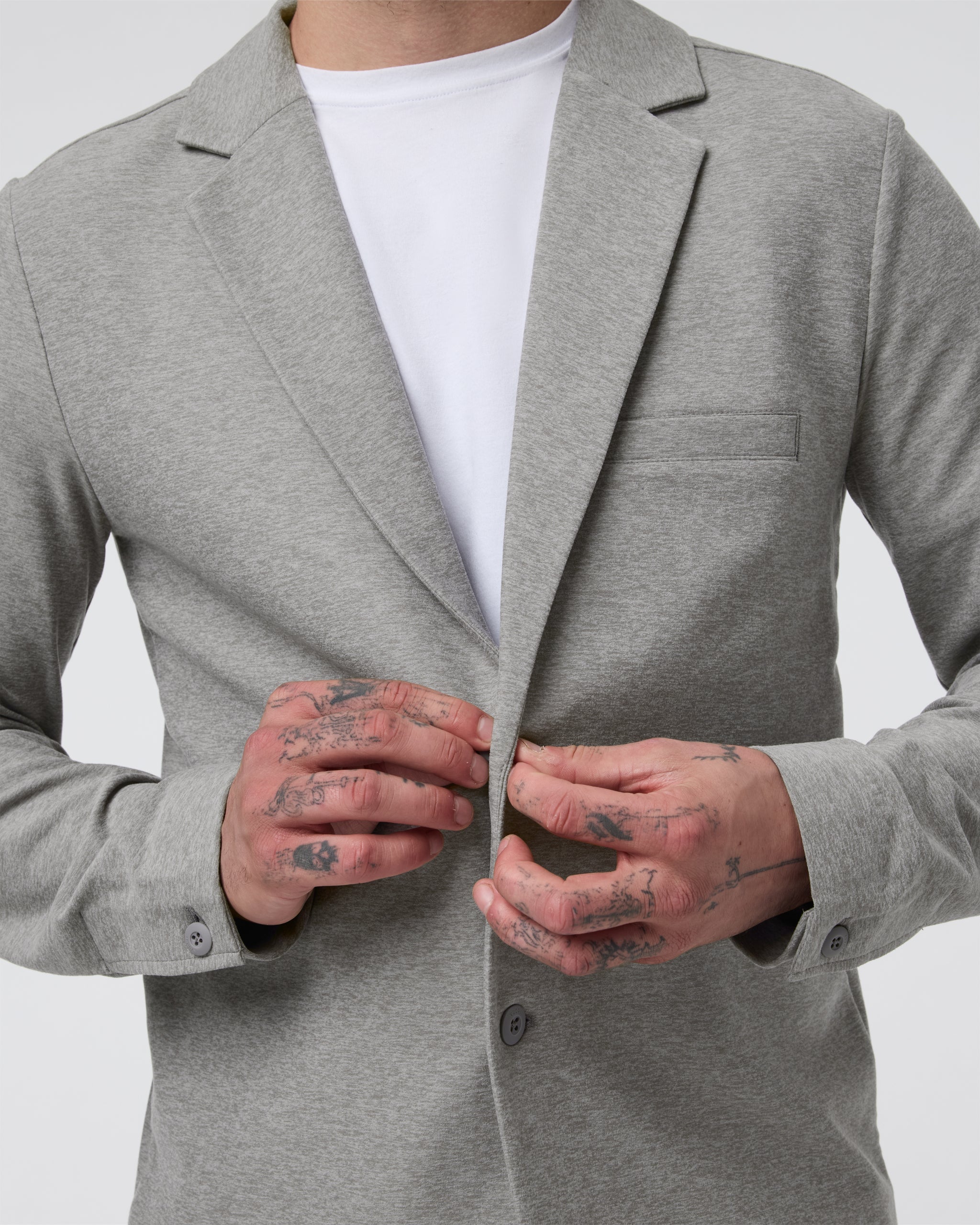 Elevation Blazer | Shiitake Heather - Image 2