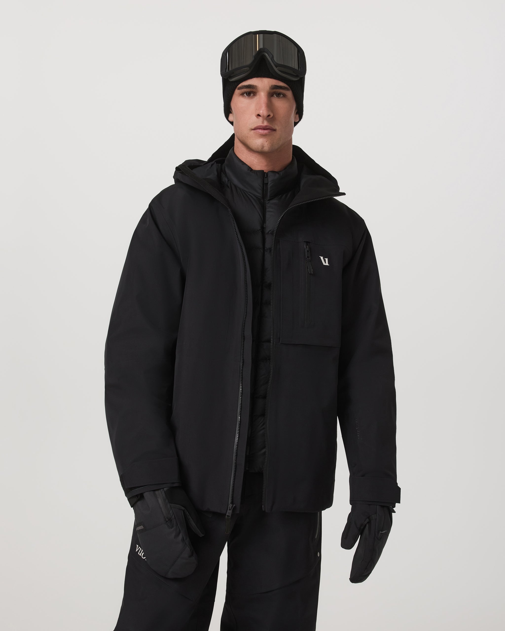Taika Snow Shell | Black - Image 7