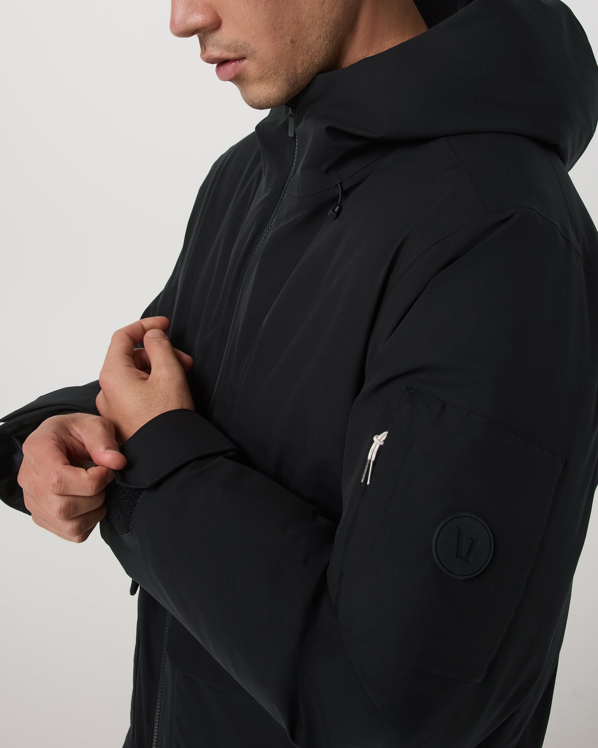 Bering Down Parka | Black - Image 2