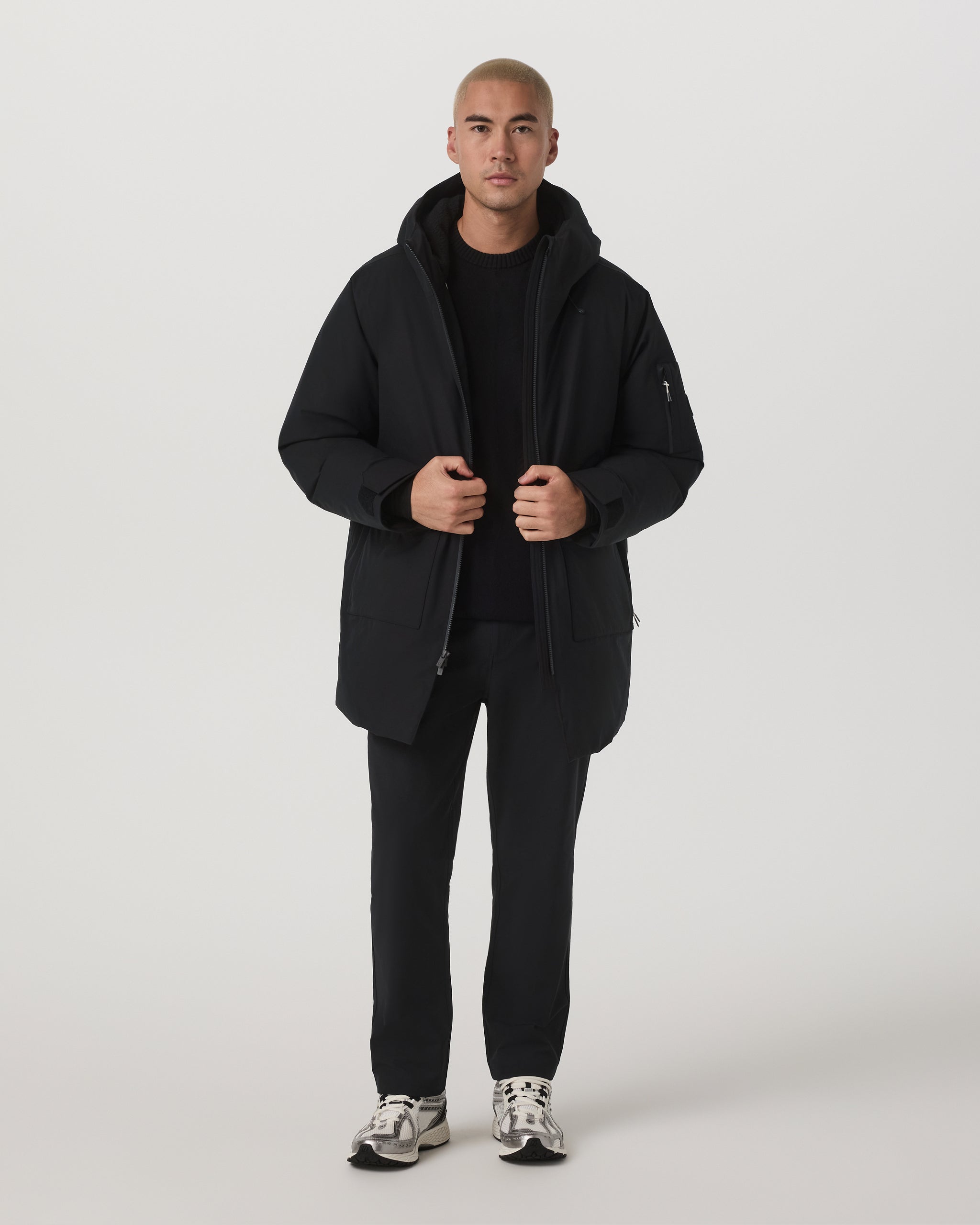 Bering Down Parka | Black - Image 4
