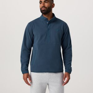 Aspen Half Snap | Ocean Blue