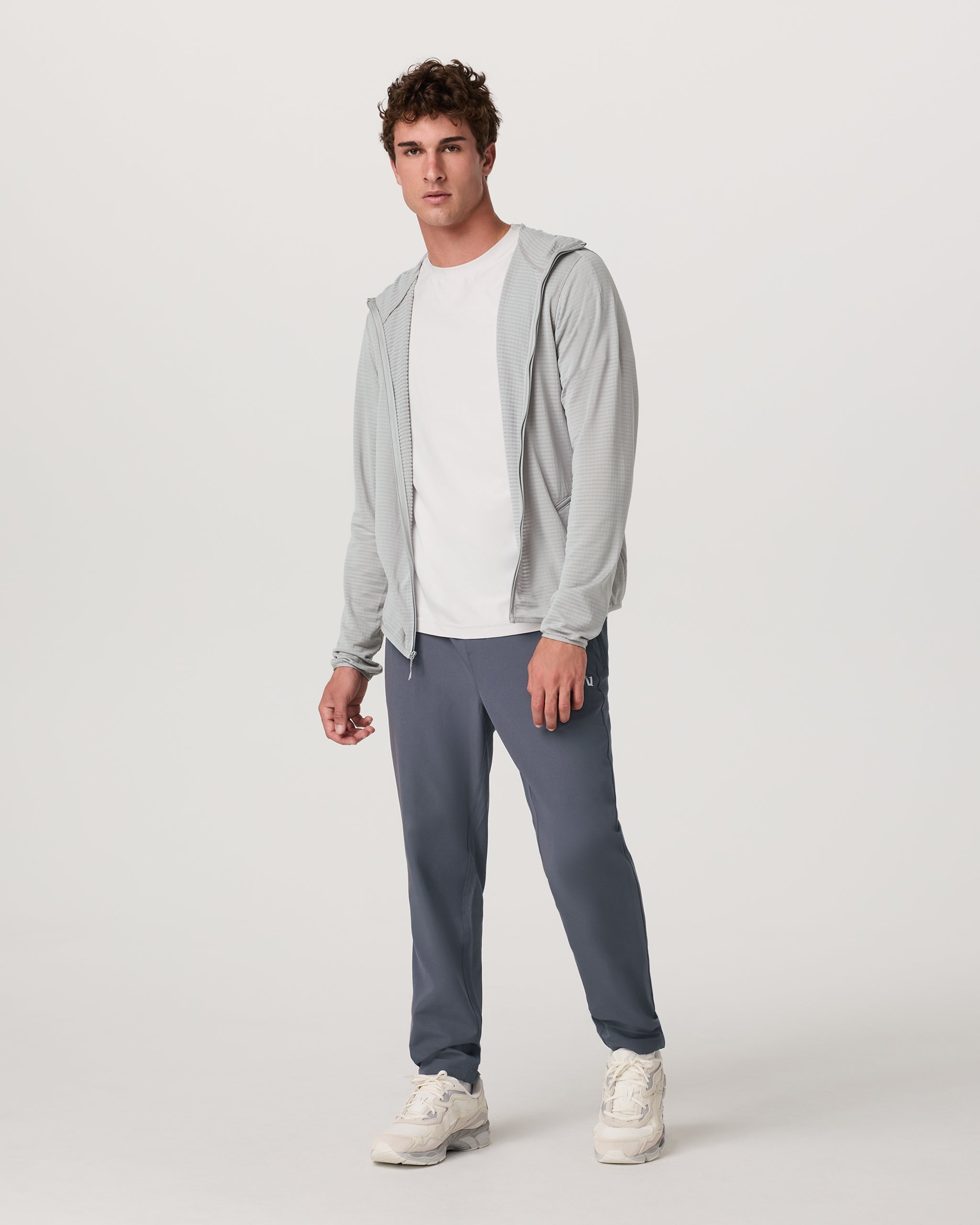 Powergrid Full Zip Jacket | Sea Fog - Image 4