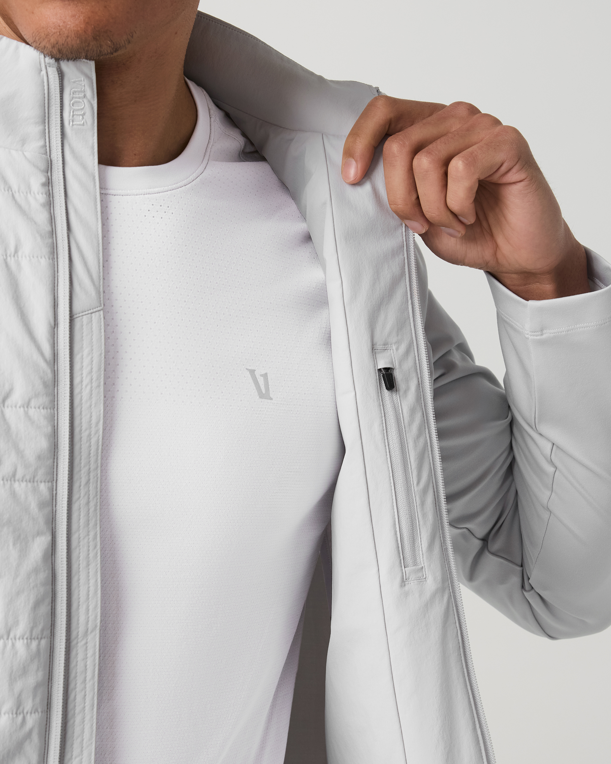 Sunday Insulated Hybrid Jacket | Frost Grey - Image 2