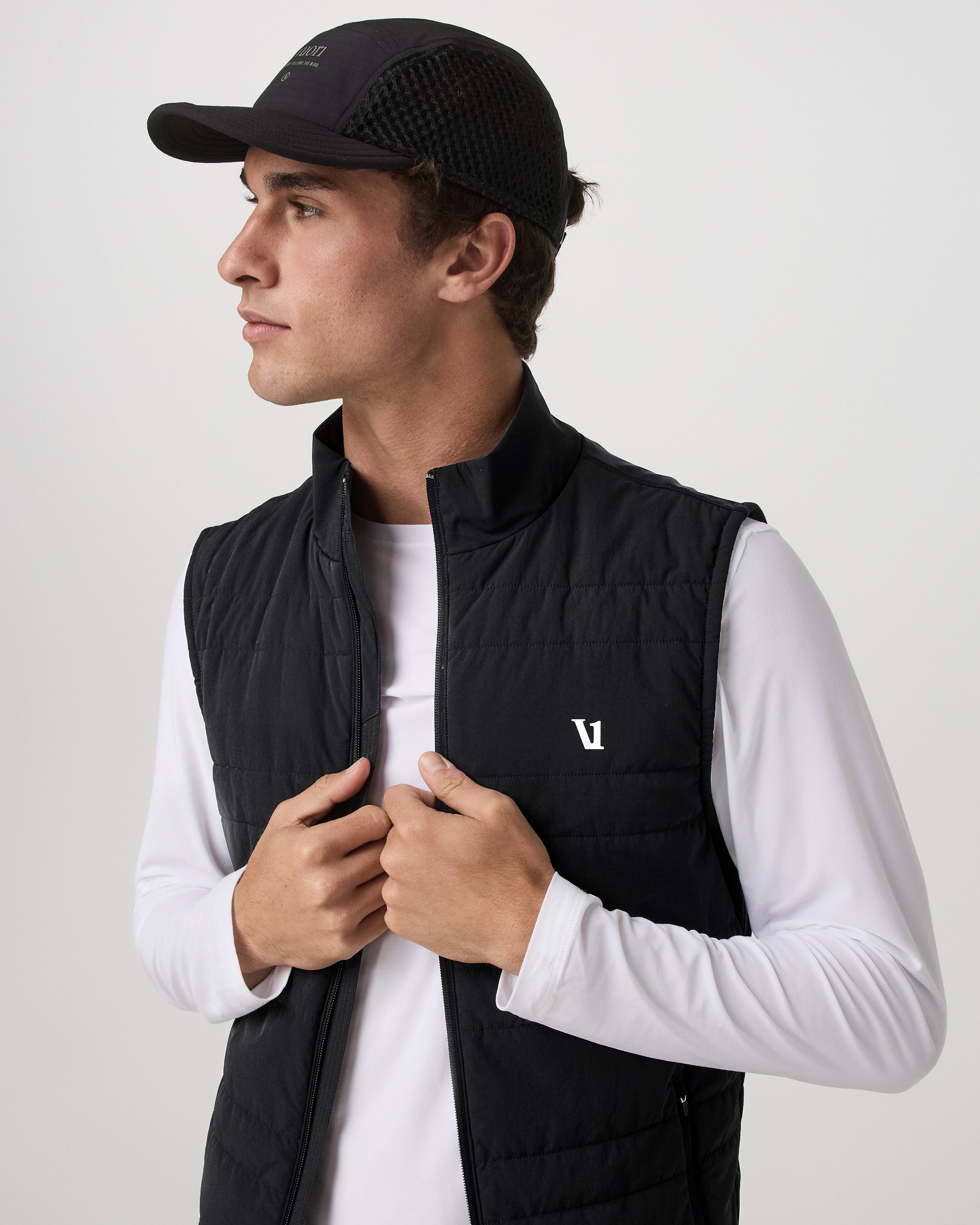 Sunday Insulated Hybrid Vest | Black - Image 2
