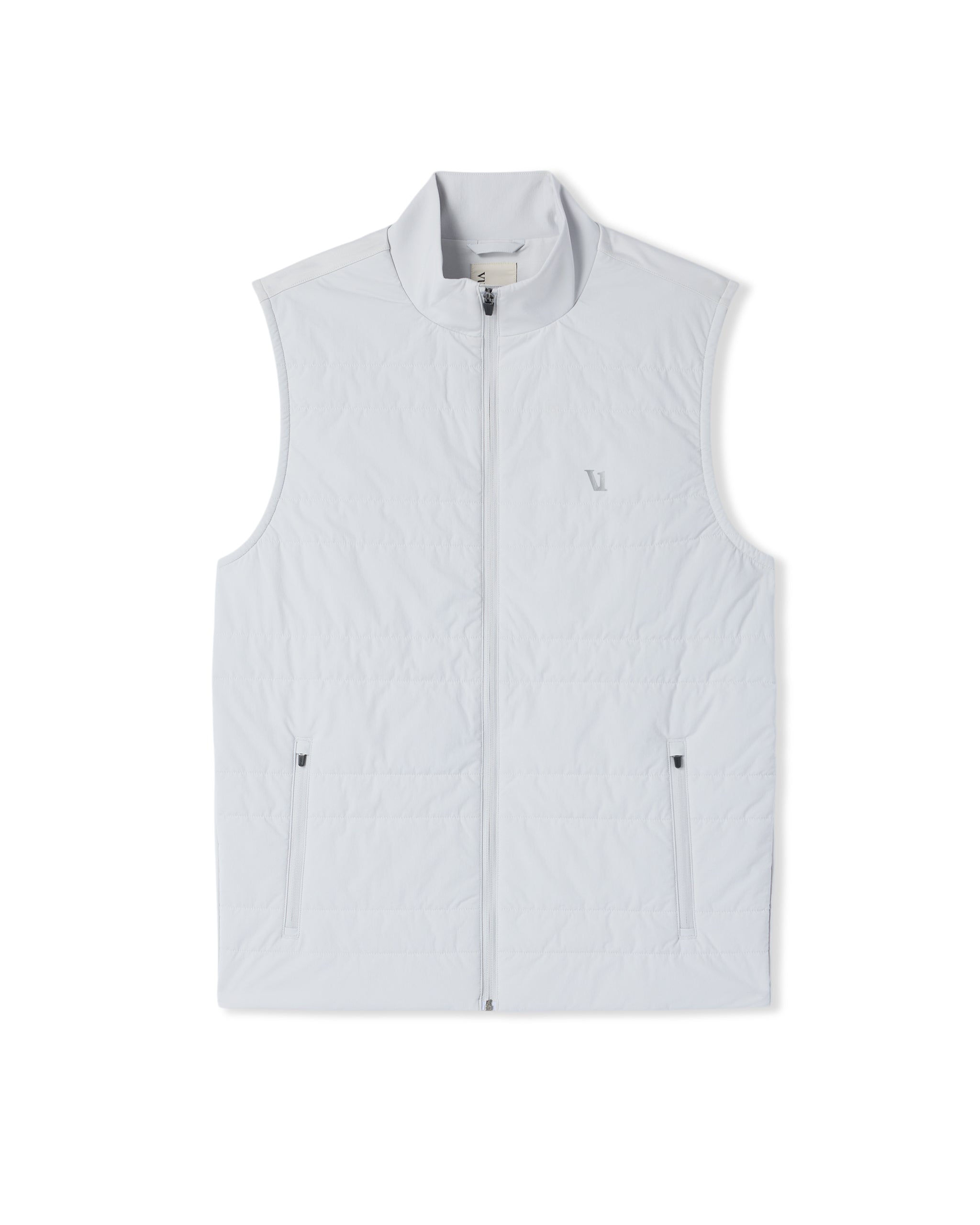 Sunday Insulated Hybrid Vest | Frost Grey - Image 6