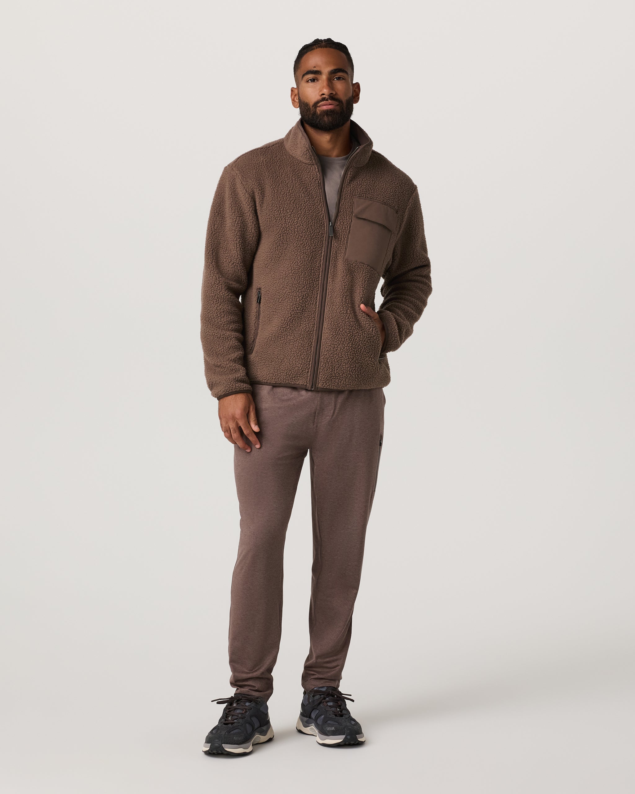 Alpine Fleece Full Zip | Elm - Image 3
