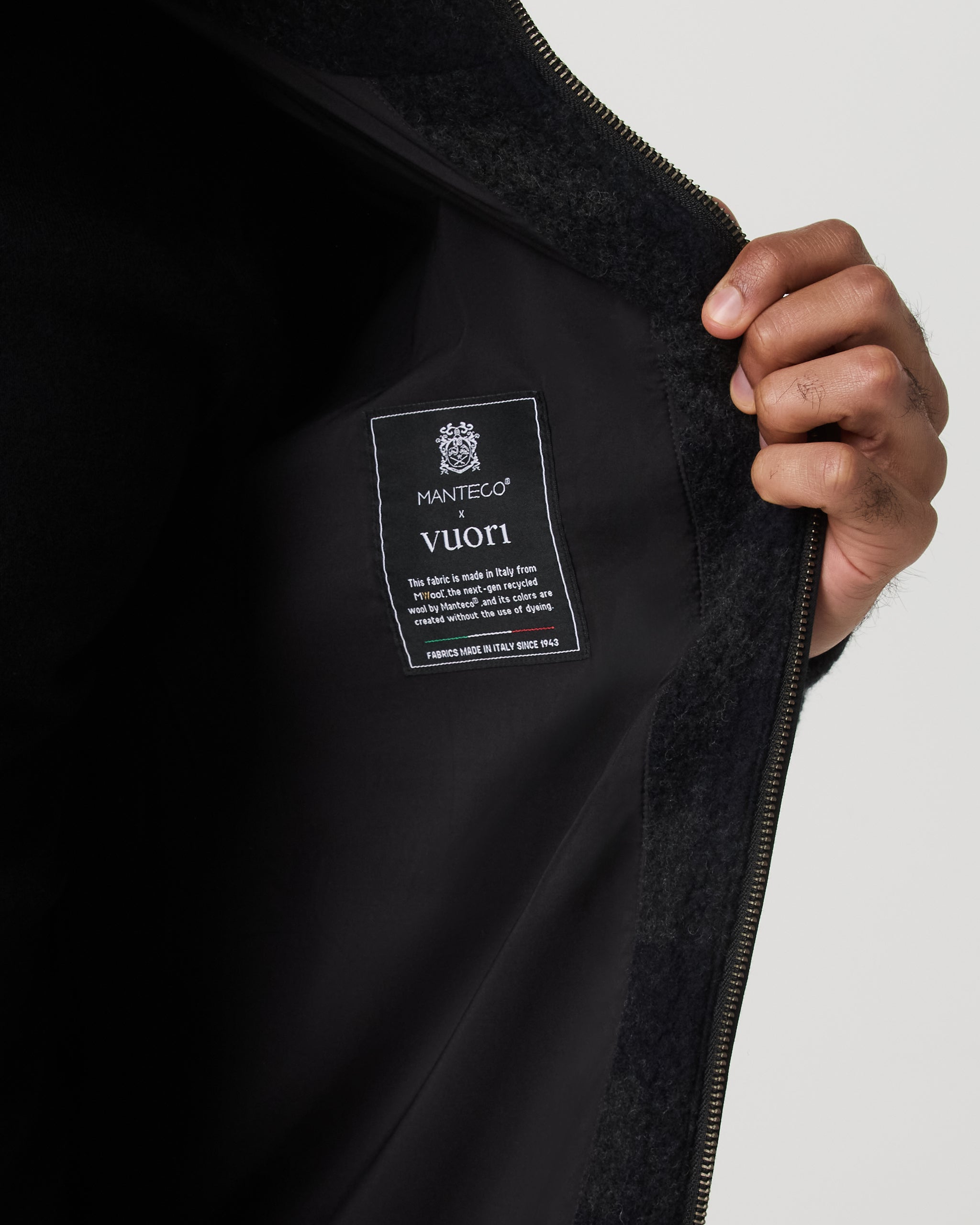 Ridge Fleece Jacket | Navy Plaid - Image 5