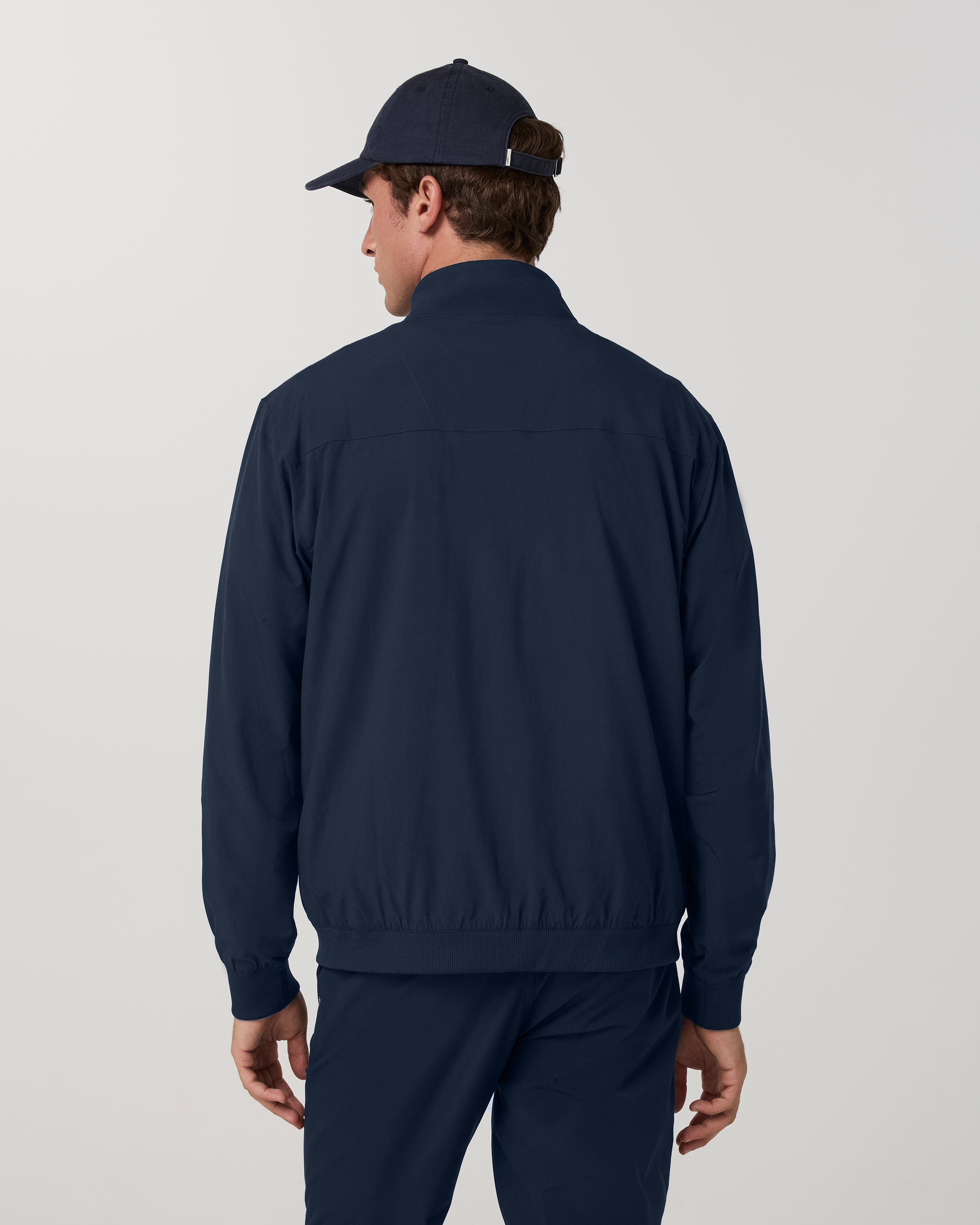 Venture Quarter Zip | Ink Linen Texture - Image 3