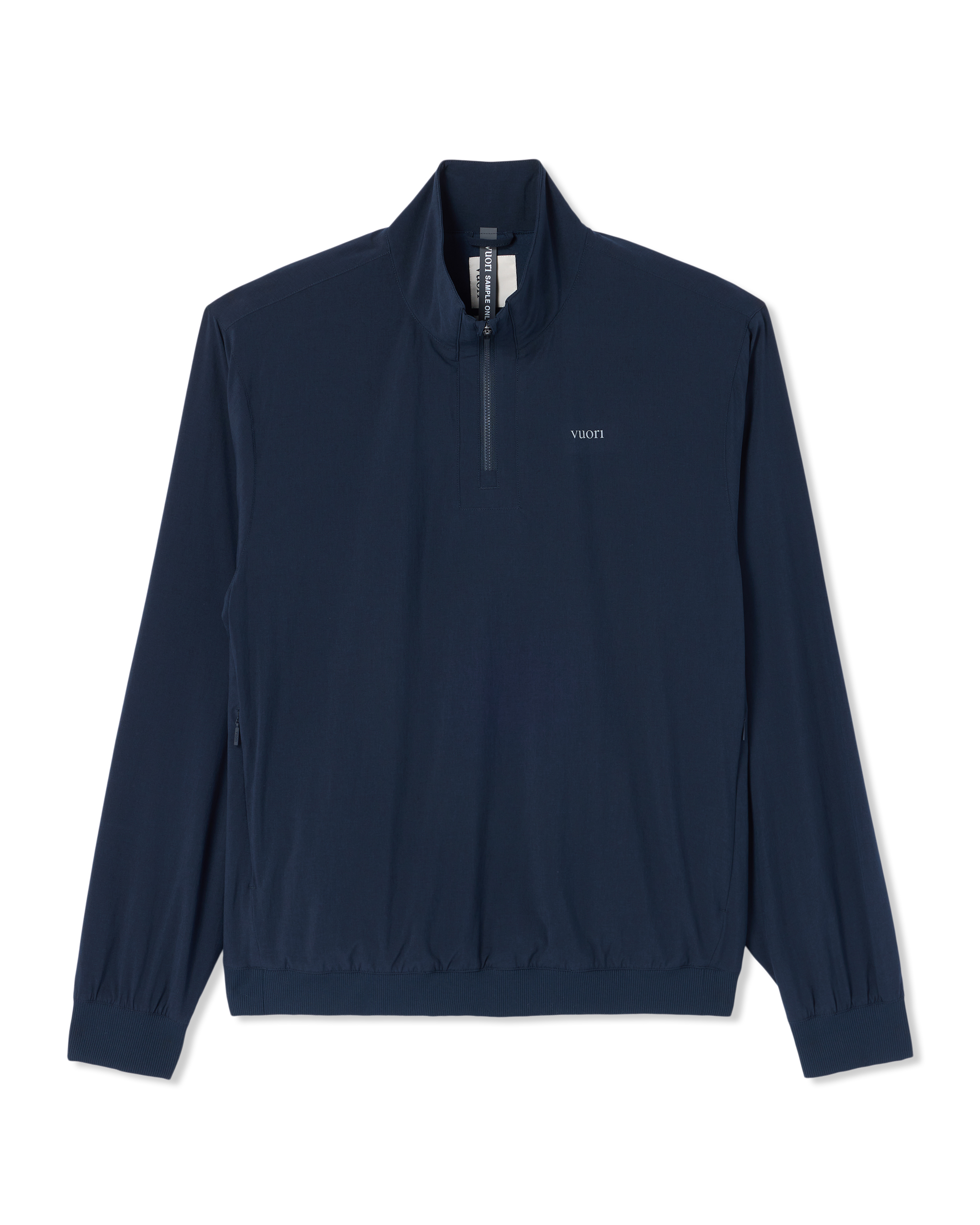 Venture Quarter Zip | Ink Linen Texture - Image 6