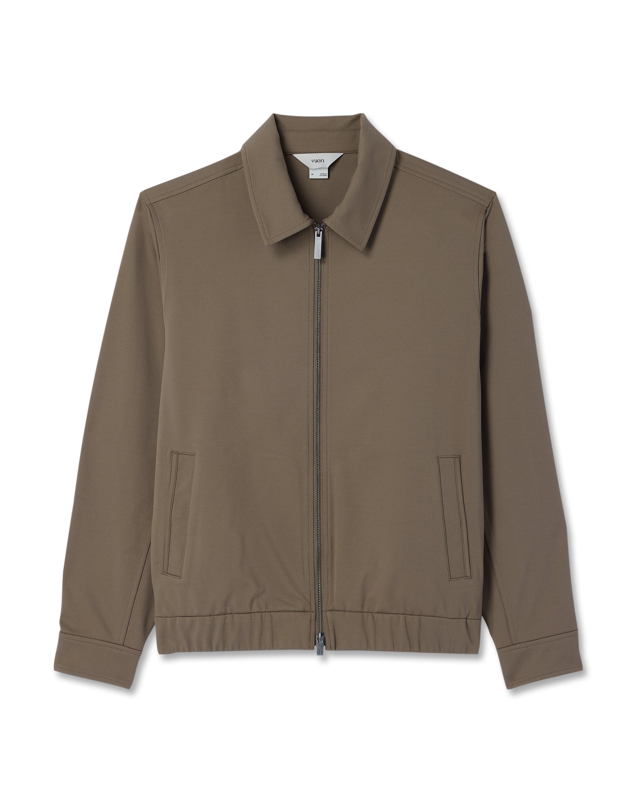 Vuori Meta™ Twill Harrington Jacket | Peppercorn - Image 6