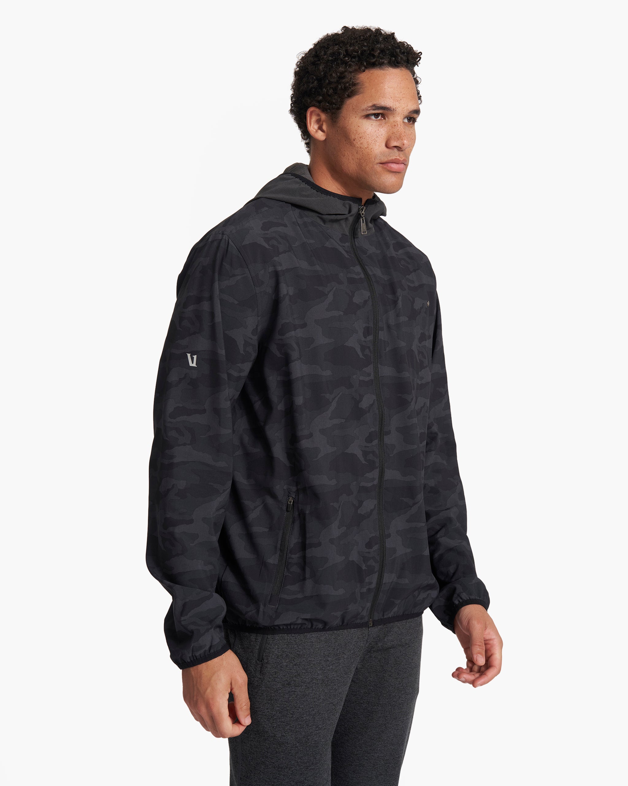 Outdoor Trainer Shell | Black Camo - Image 3