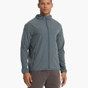 Outdoor Trainer Shell | Smoked Beryl Linen Texture