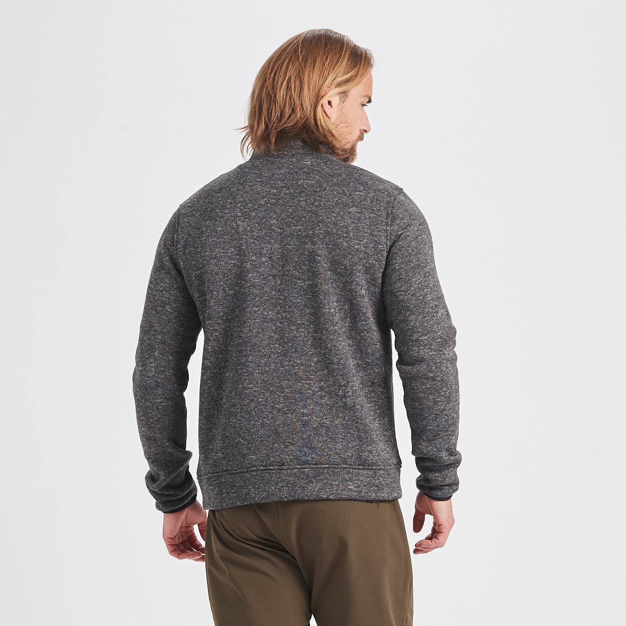 Durango Half Zip | Black Heather - Image 3