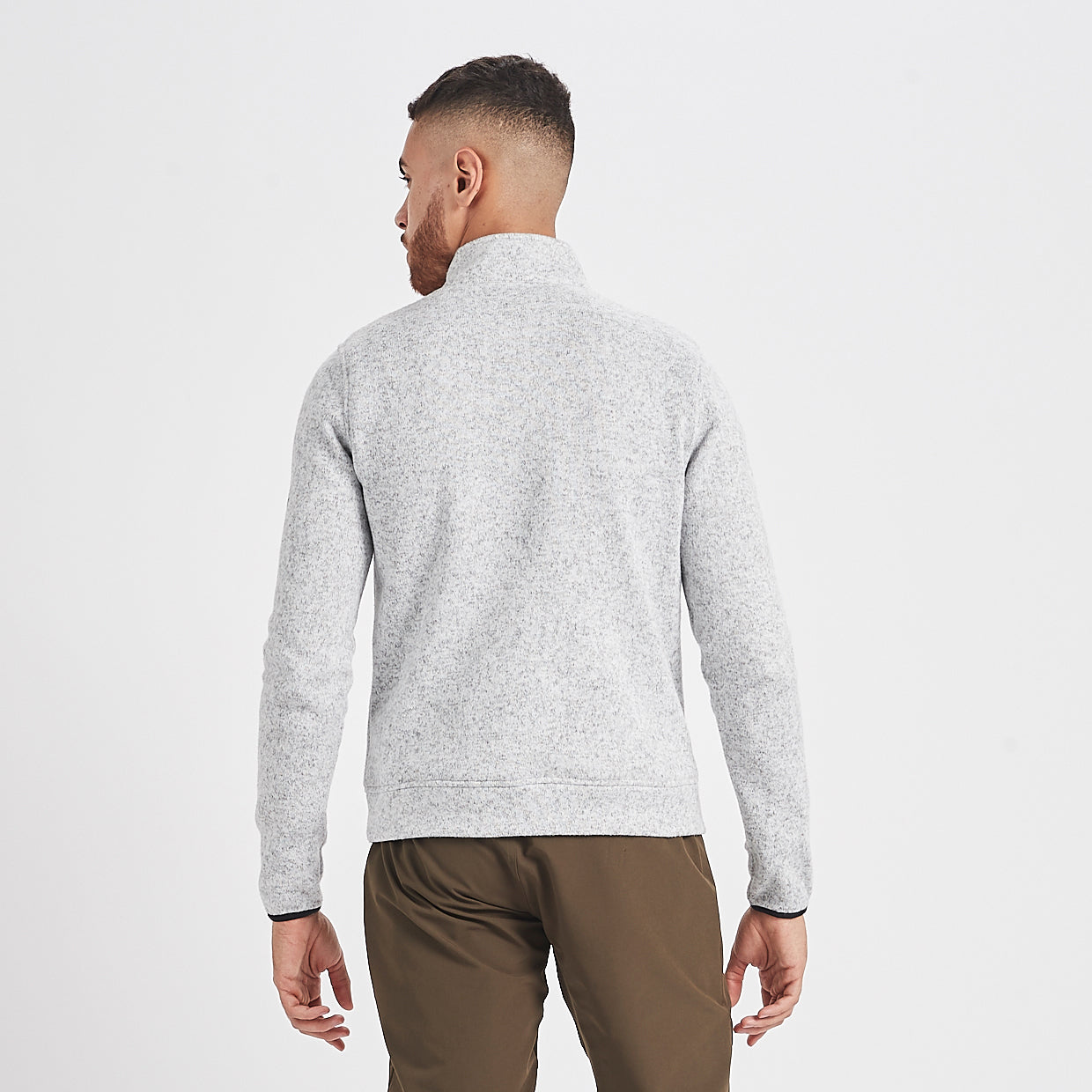 Durango Half Zip | Heather Grey - Image 4