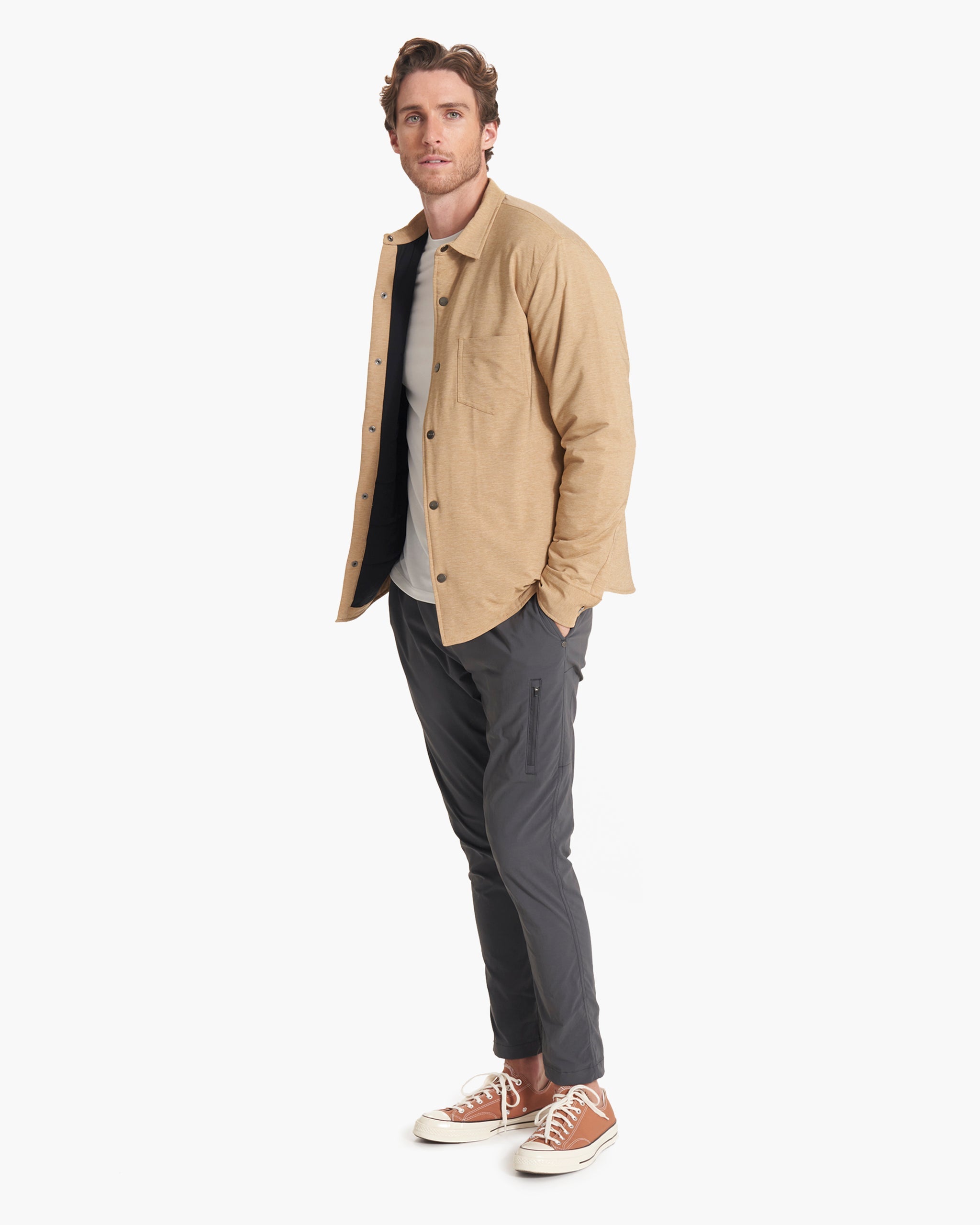Atlas Jacket | Camel Heather - Image 4