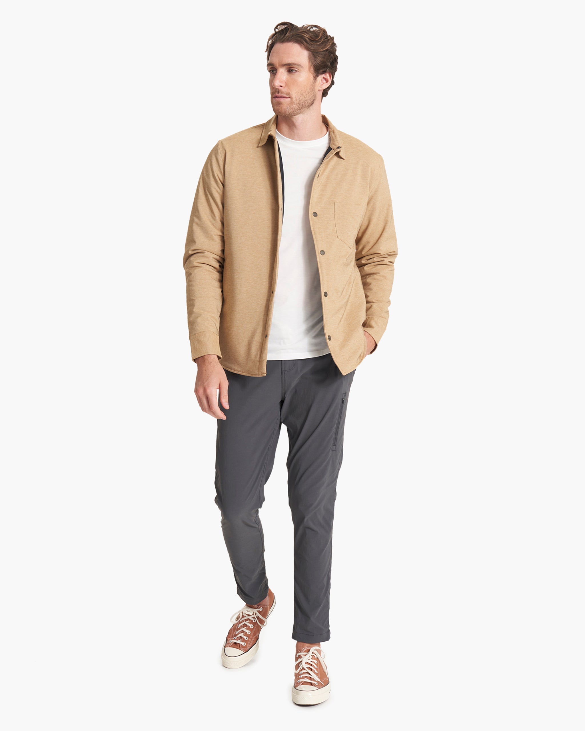 Atlas Jacket | Camel Heather - Image 3