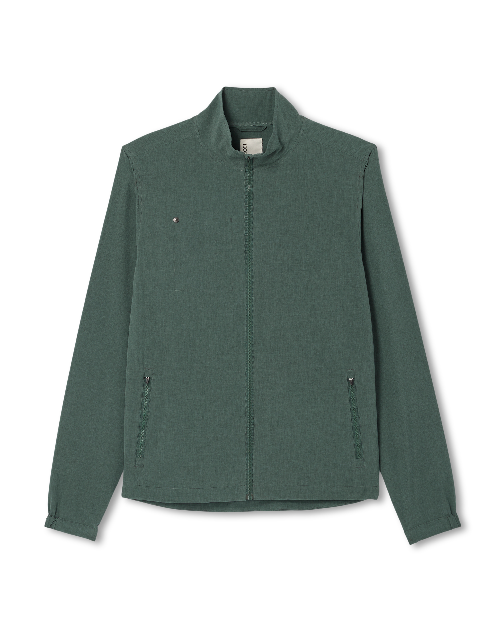 Venture Track Jacket | Agate Green Linen Texture - Image 6